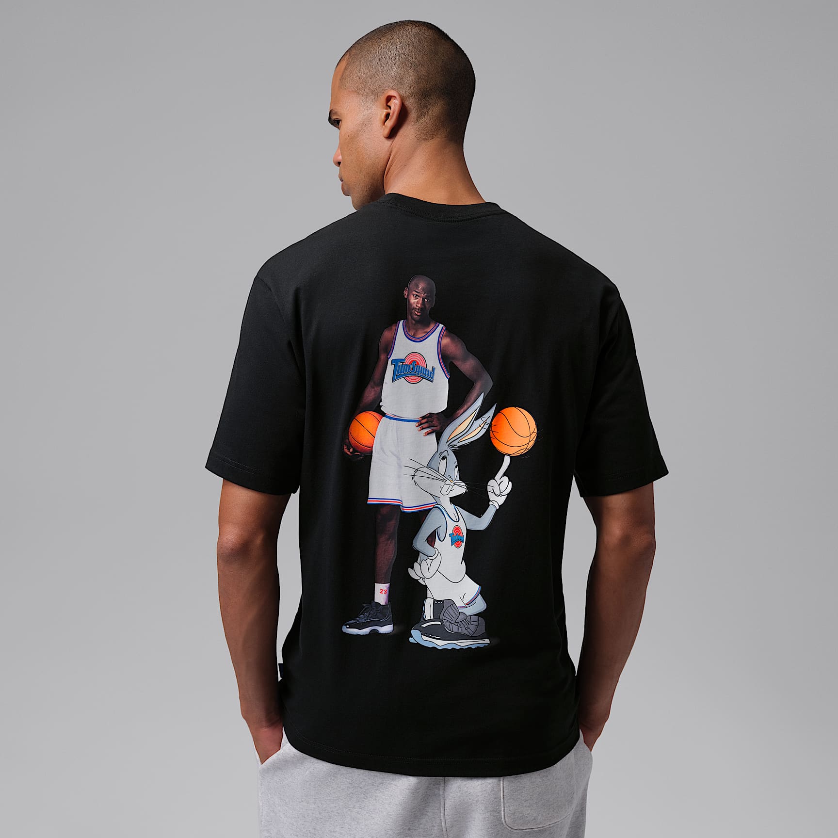 Jordan Brooklyn Space Jam Men's Crew-Neck T-Shirt