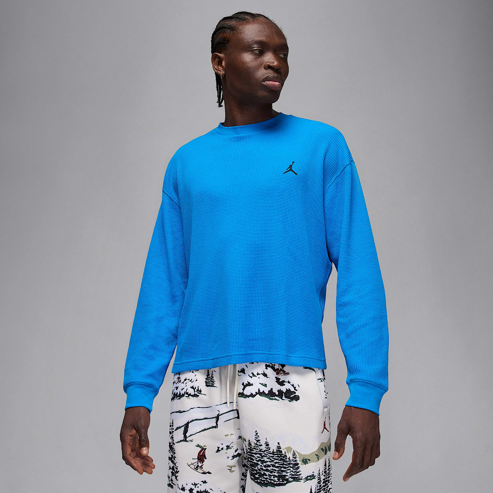 Jordan Flight Mountainside Men's Long-Sleeve Waffle Shirt