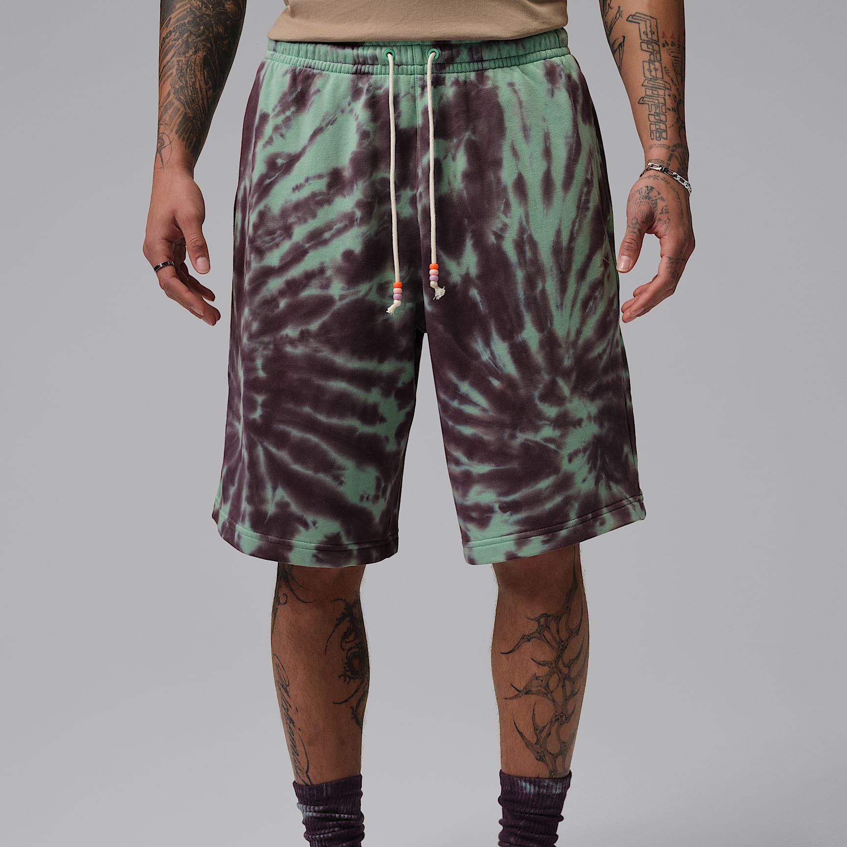 Jordan Brooklyn Fleece Men's Tie-Dye Festival Shorts