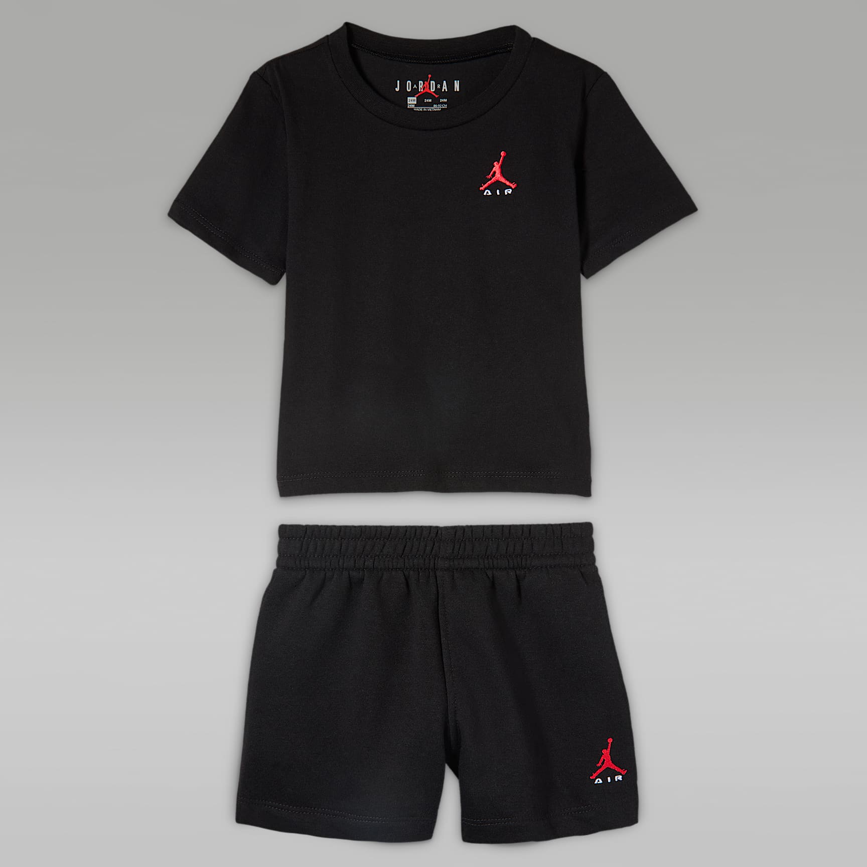 Conjunto Brooklyn de 2 piezas de shorts para bebé (12-24 meses) Jordan