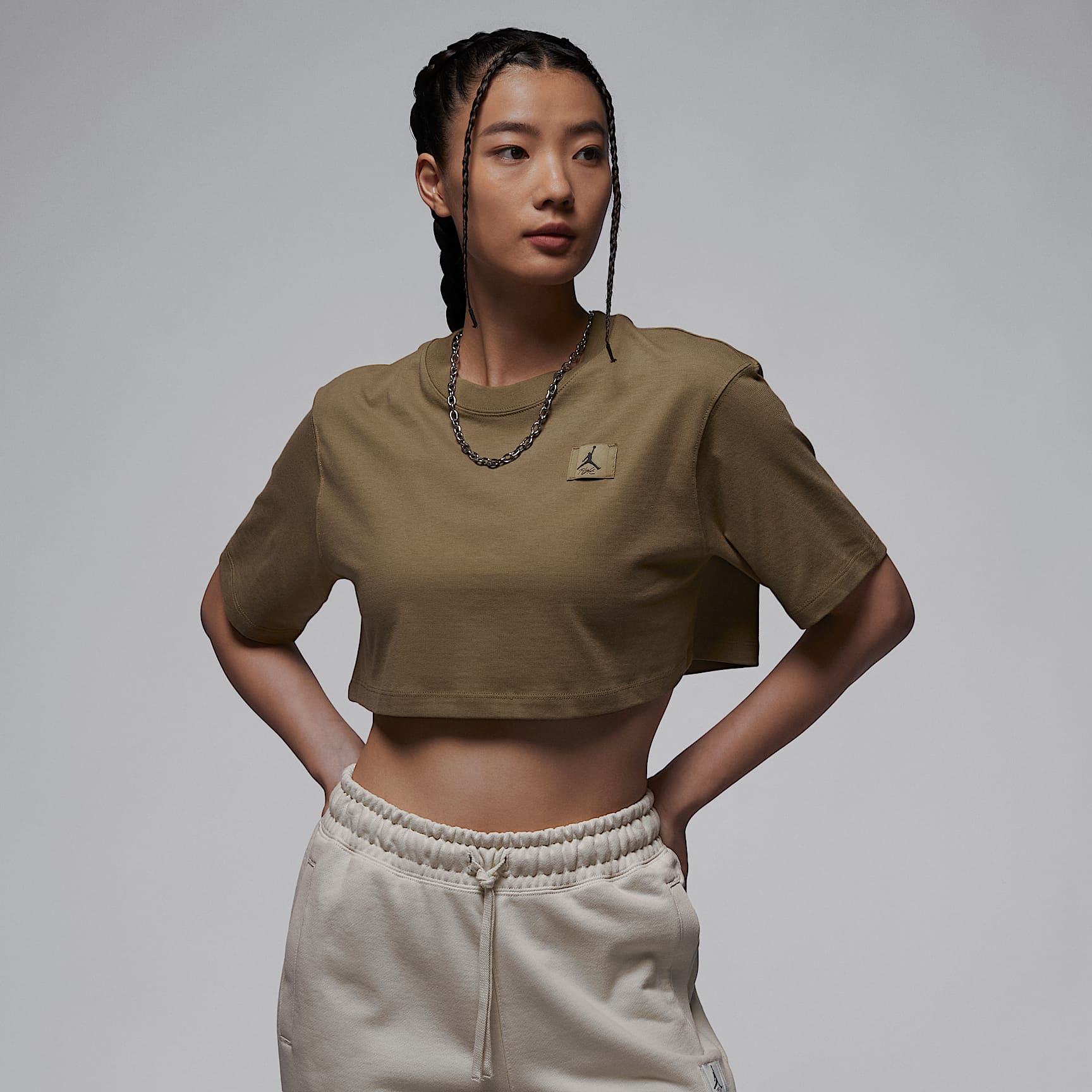 Jordan Sport Women's Cropped T-Shirt