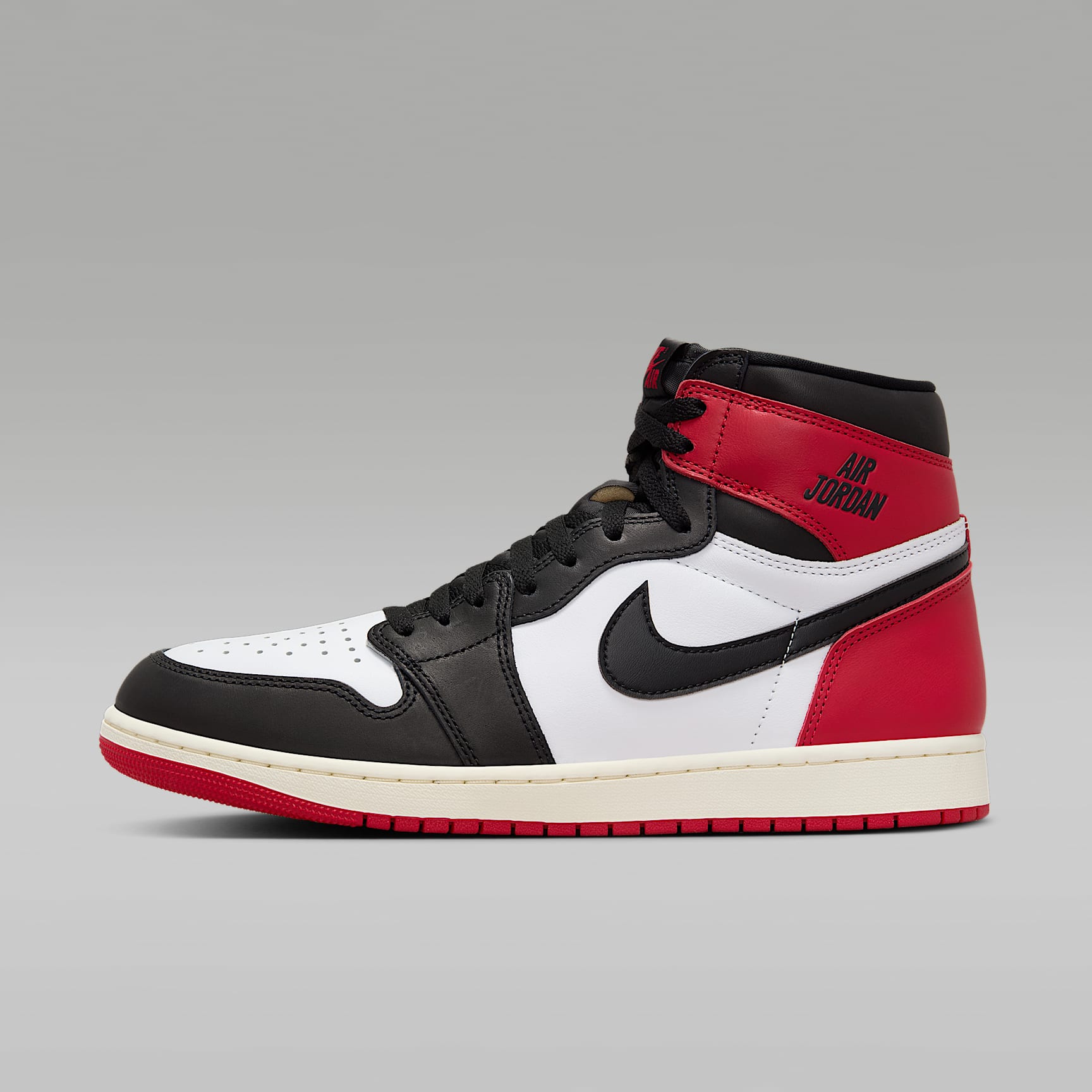 Tenis para hombre Air Jordan 1 Retro High OG "Black Toe"