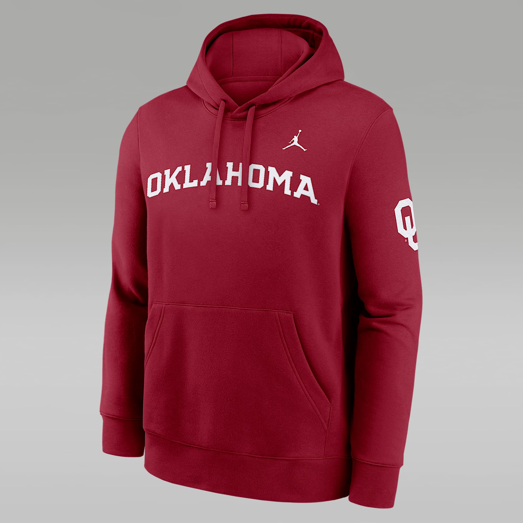 Oklahoma Sideline Club Men's Nike Jordan Brand Pullover Hoodie