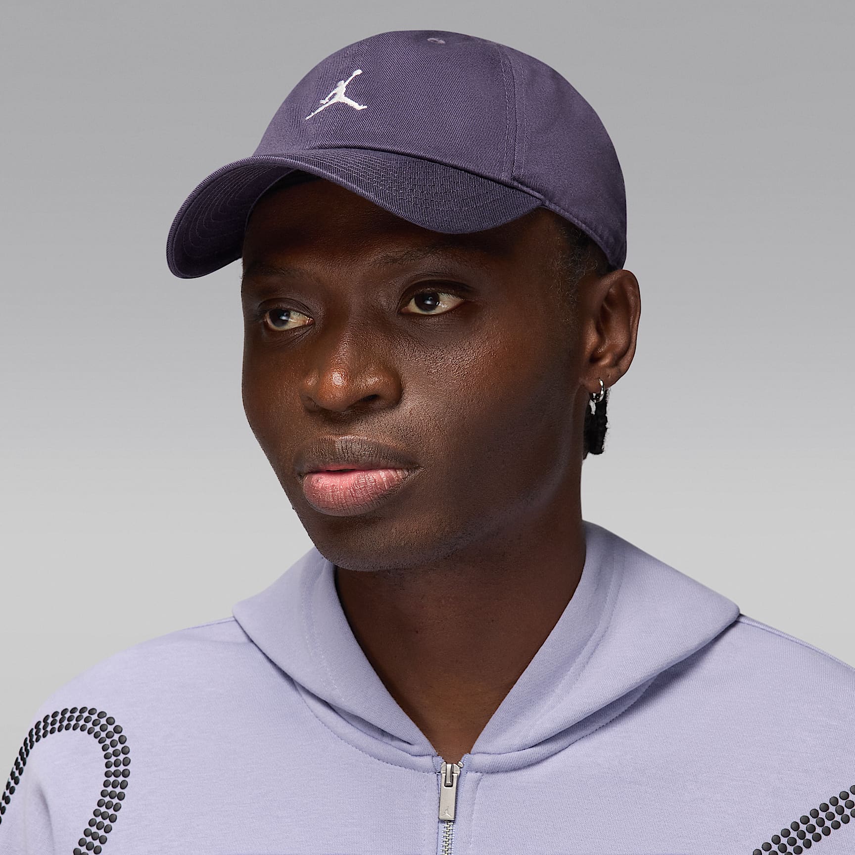 조던 클럽 언스트럭처 커브 빌 모자