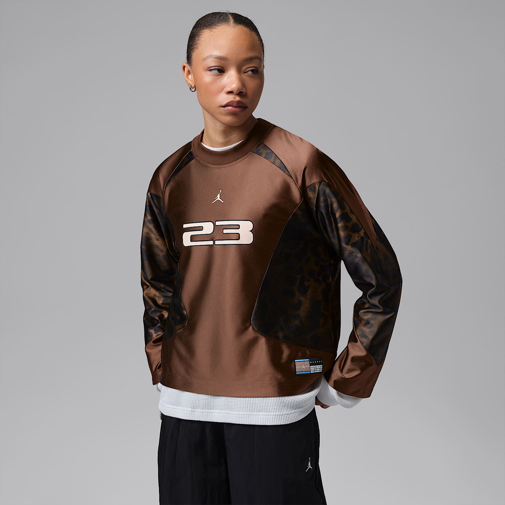 Jersey de manga larga para mujer Jordan Brooklyn
