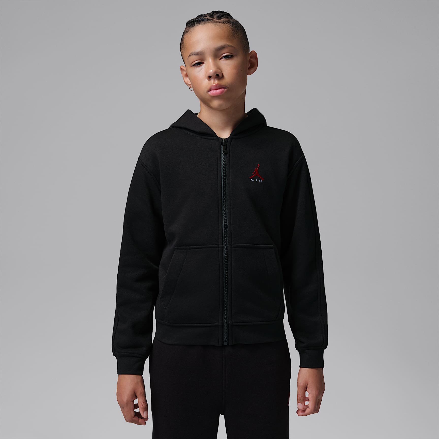 Jordan Brooklyn Fleece Older Kids' Full-Zip Hoodie