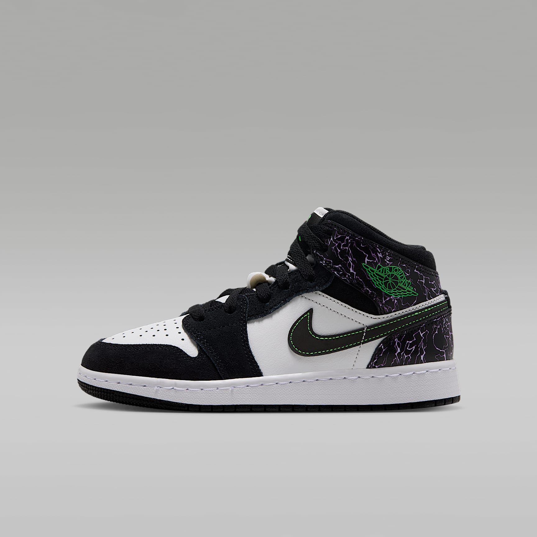 Tenis para niños grandes Air Jordan 1 Mid SE