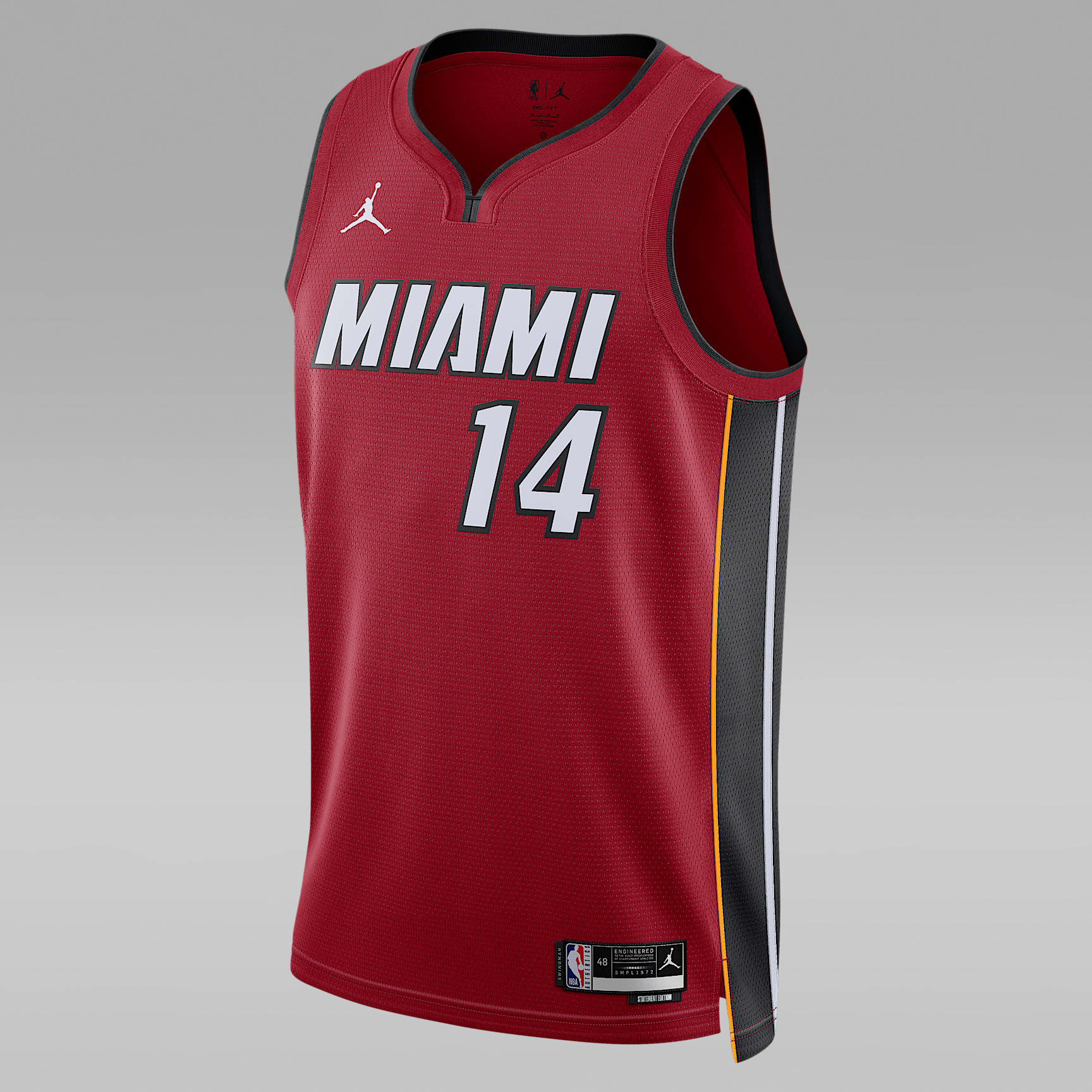 Maglia Miami Heat Statement Edition Swingman Jordan Dri-FIT NBA – Uomo
