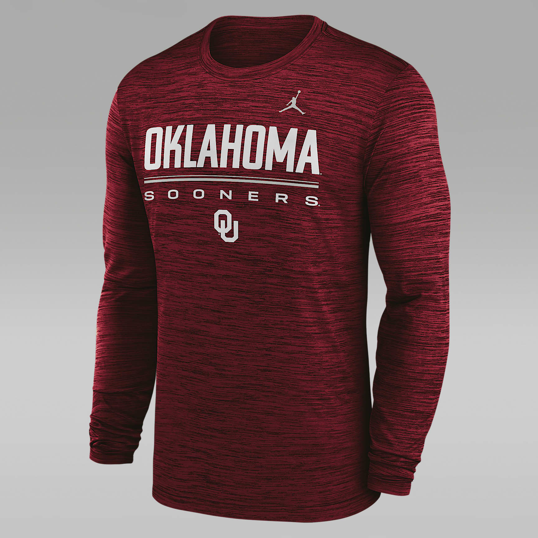 Oklahoma Sideline Velocity Men's Jordan Brand Dri-FIT College T-Shirt