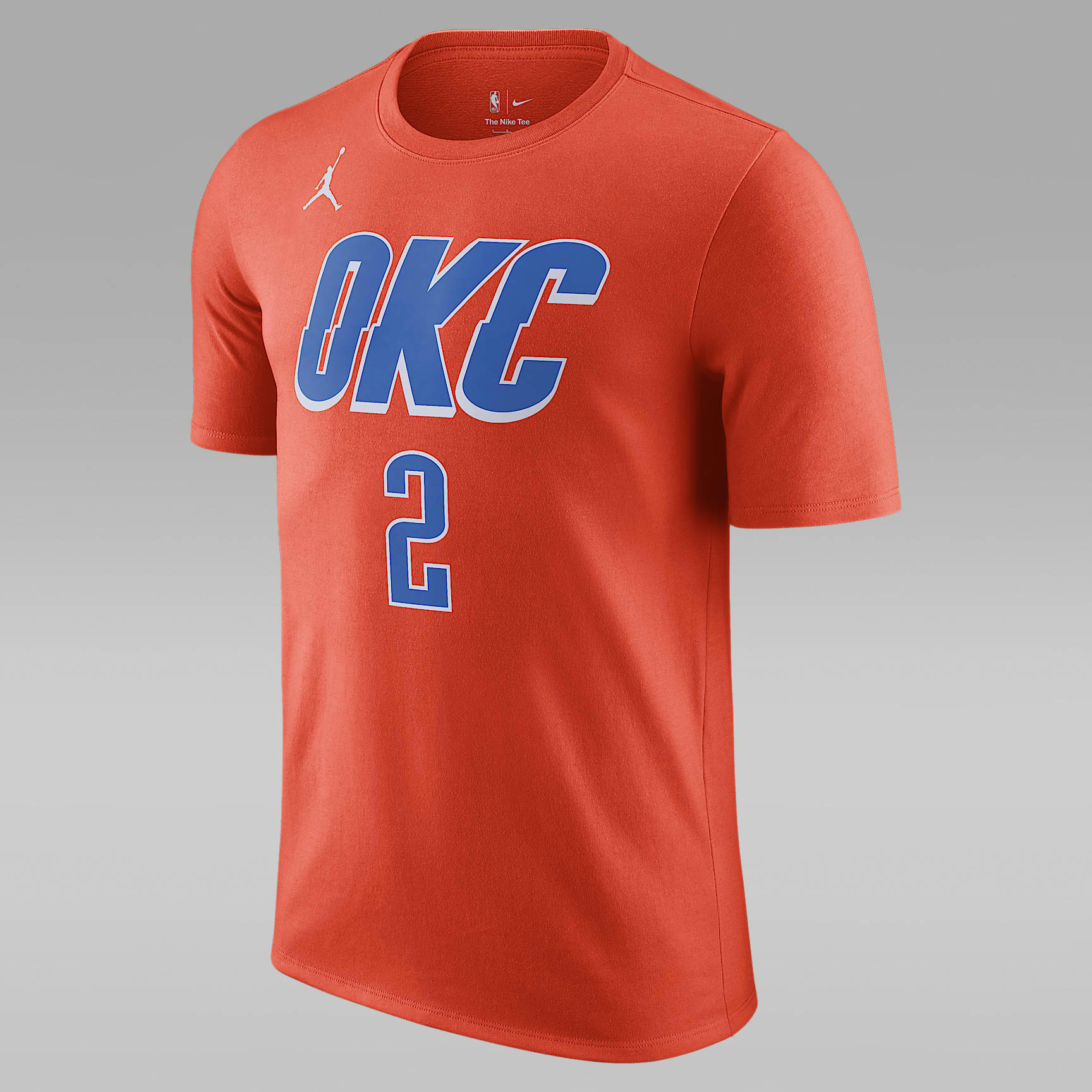 Oklahoma City Thunder Statement Edition Men's Jordan NBA T-Shirt
