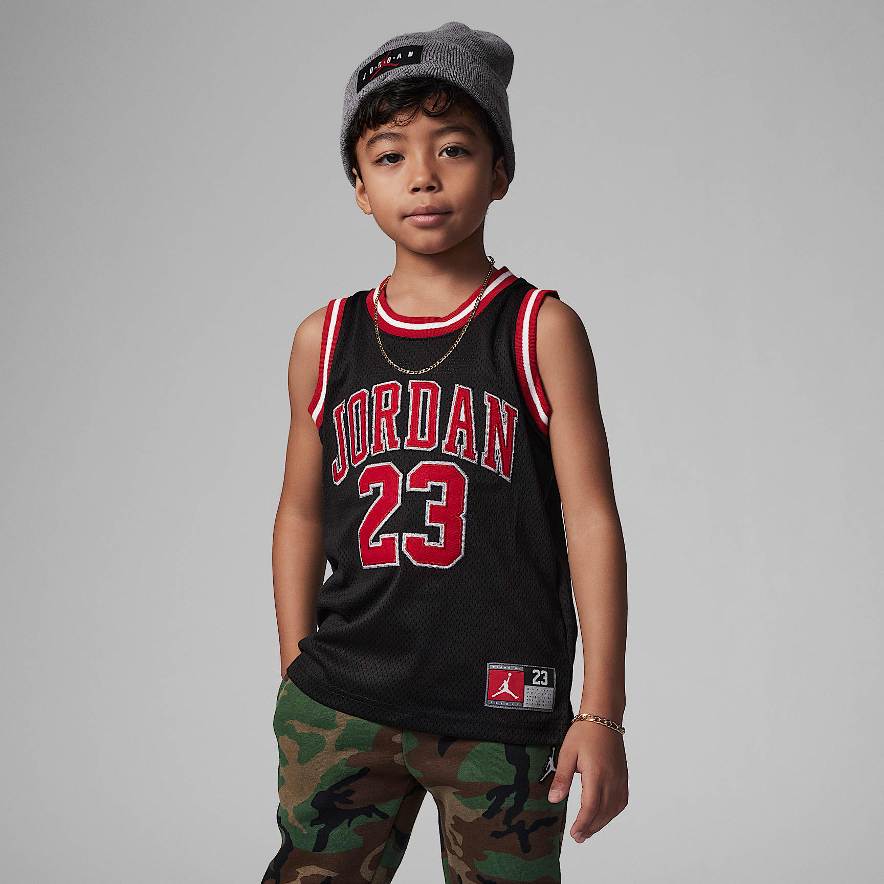 Jersey para niños talla pequeña 23 Jordan