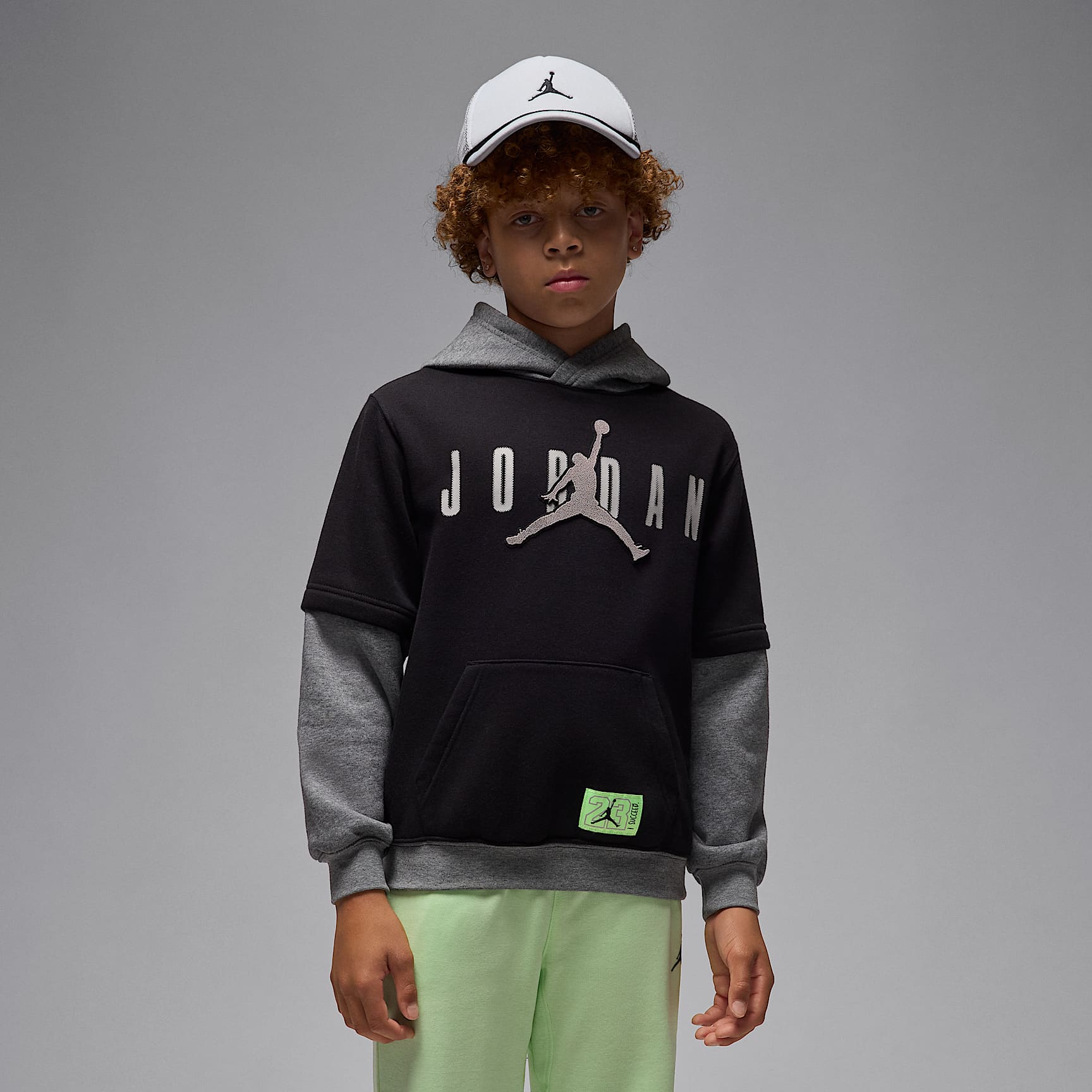 Jordan Big Kids' Future Flight Pullover Hoodie