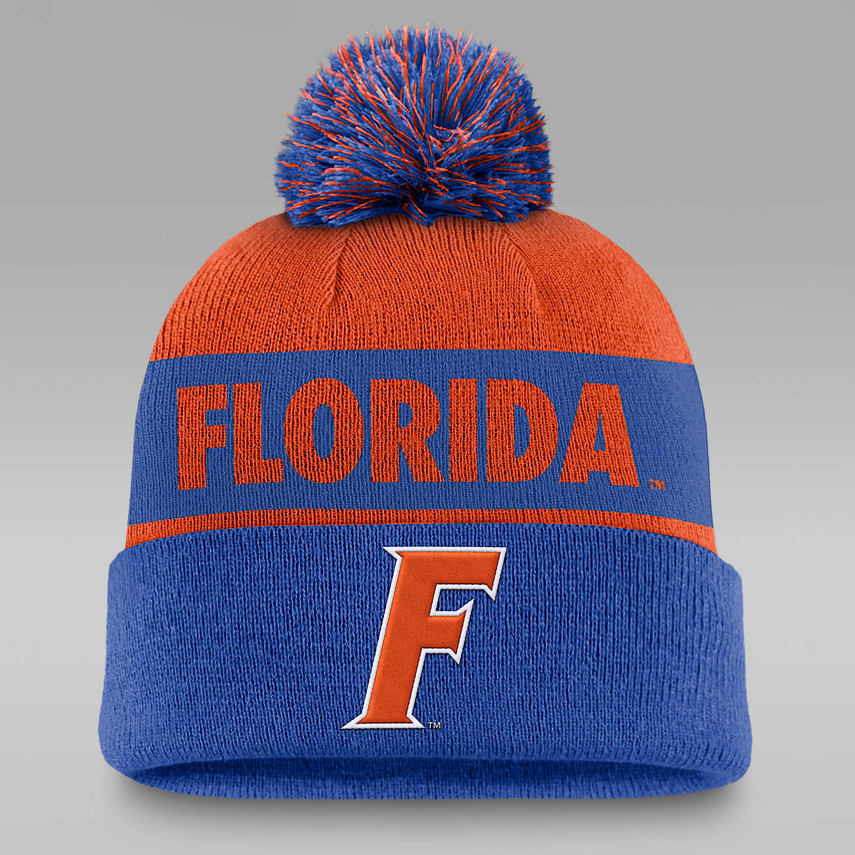 Florida Gators Primetime Peak Men's Jordan College Cuffed Pom Beanie