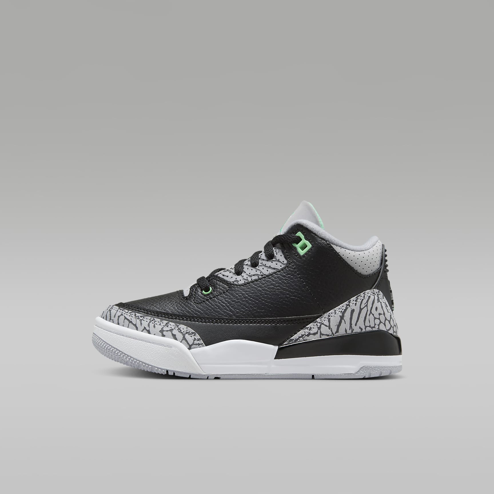 grey green jordan 3