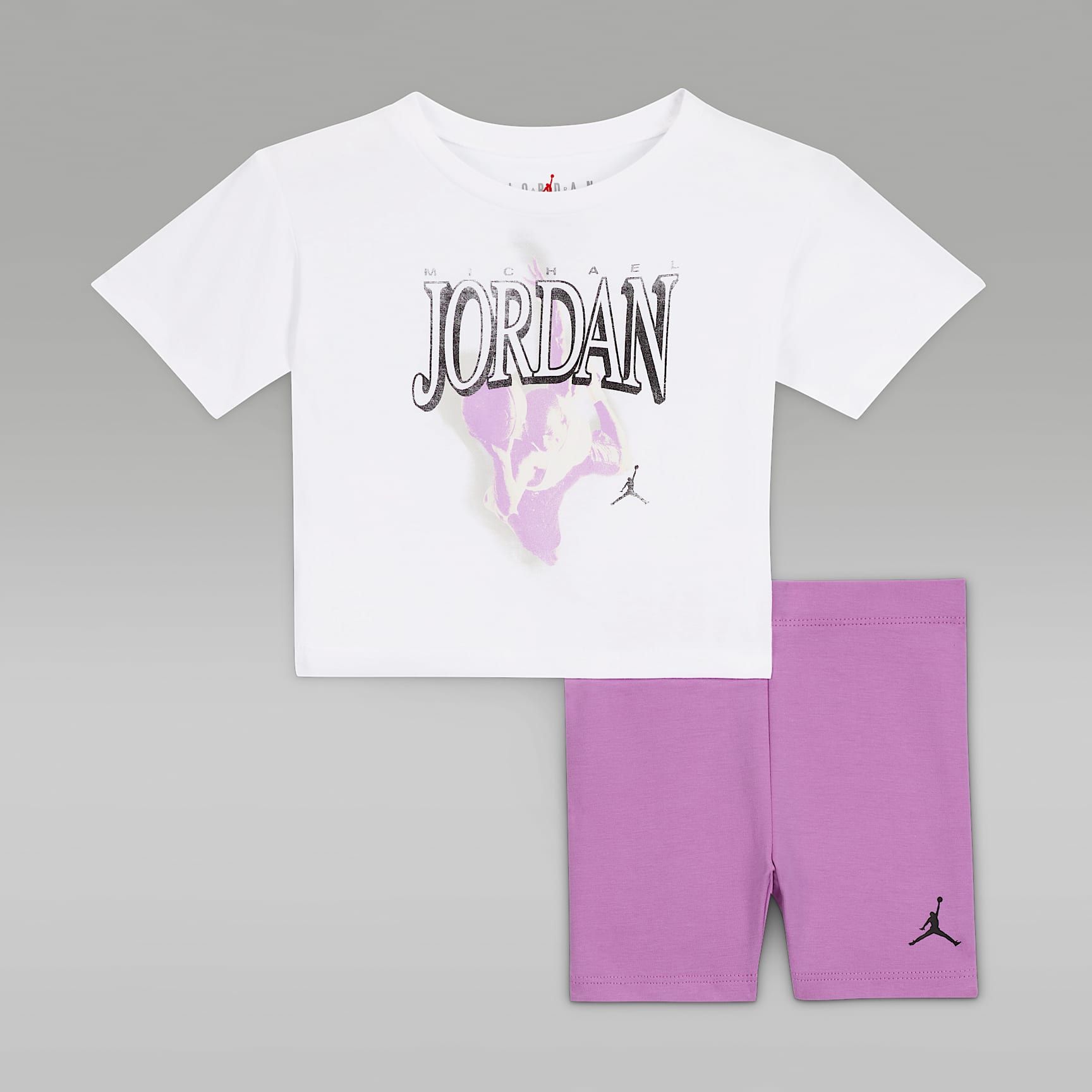 Jordan Baby (12–24M) Retro 1984 2-Piece Bike Shorts Set
