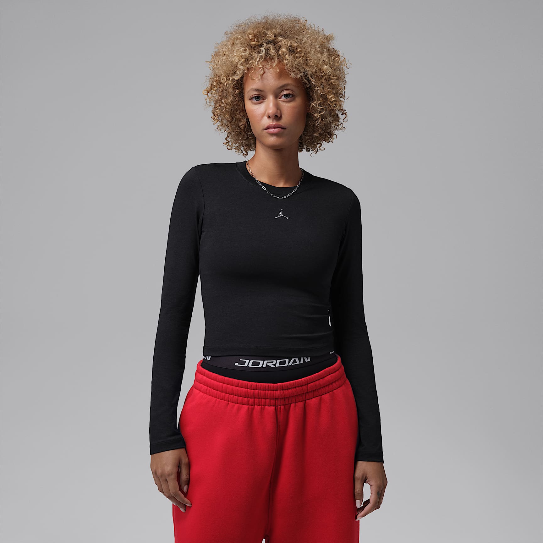 Jordan Brooklyn Essentials Women's Long-Sleeve Mid Layer T-Shirt