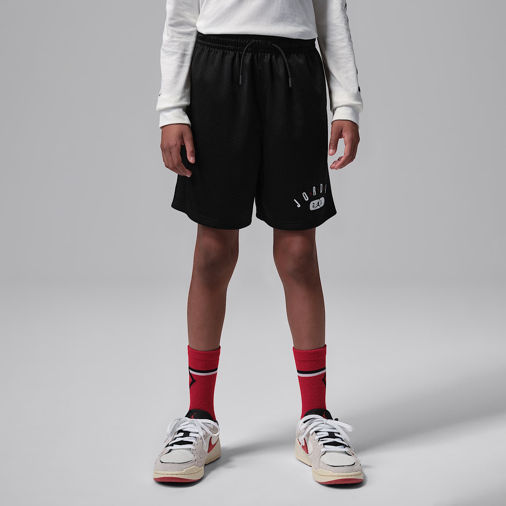 Shorts deportivos 23 para niños talla grande Jordan