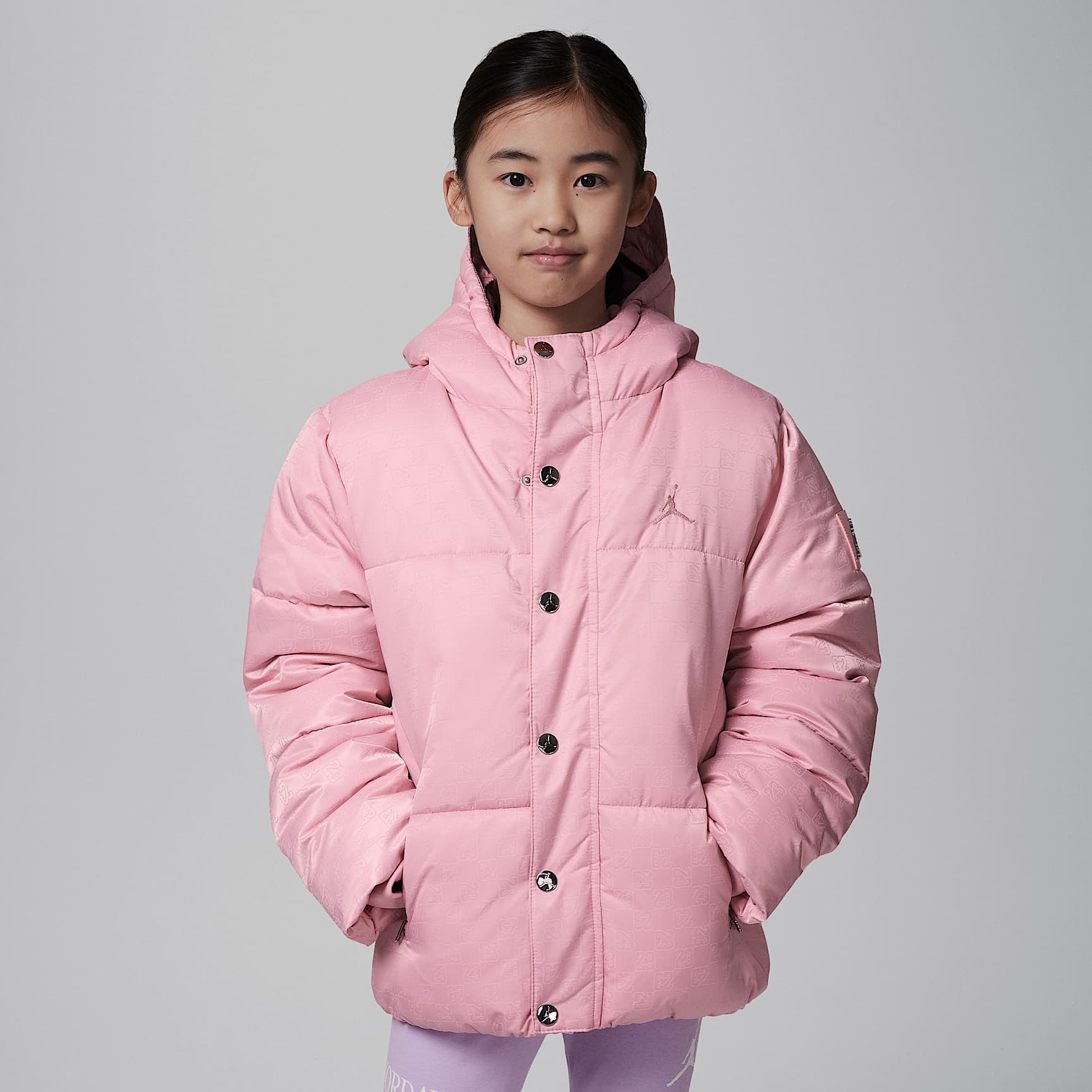 Jordan Big Kids' 23 Jacquard Filled Jacket