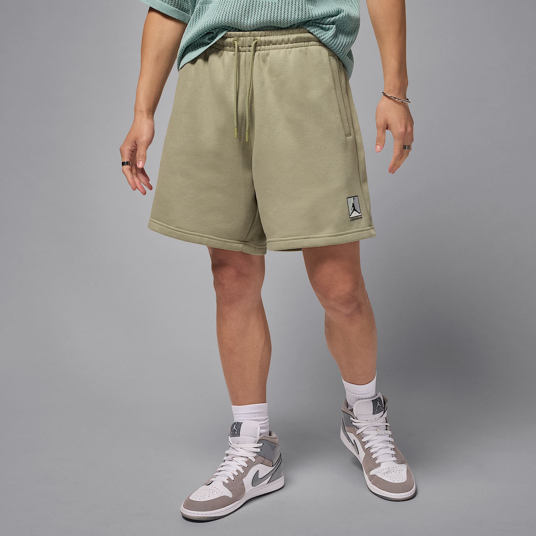 Short à motif Jordan Brooklyn Fleece pour homme