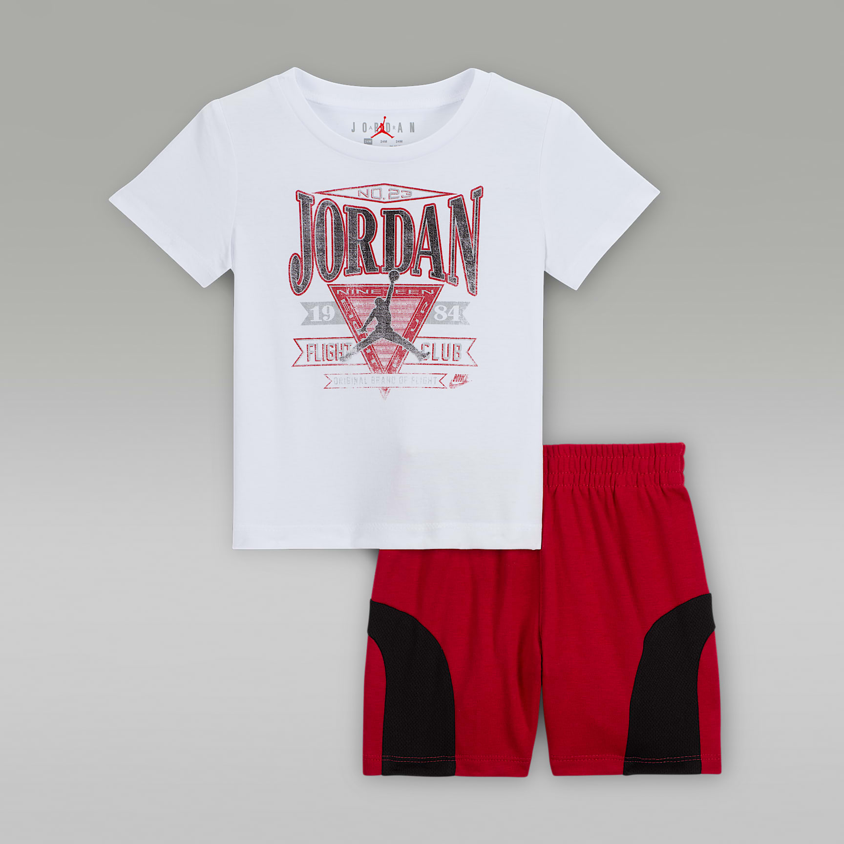 Jordan Baby (12-24M) Flight Club Era 2-Piece French Terry Shorts Set