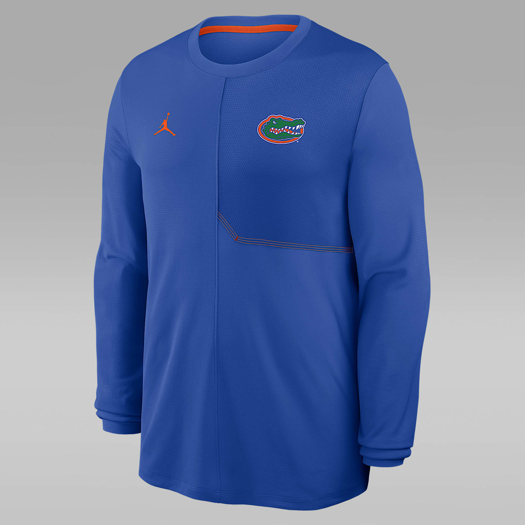 Florida Sideline Coach Men's Jordan Brand Dri-FIT College Long-Sleeve Top