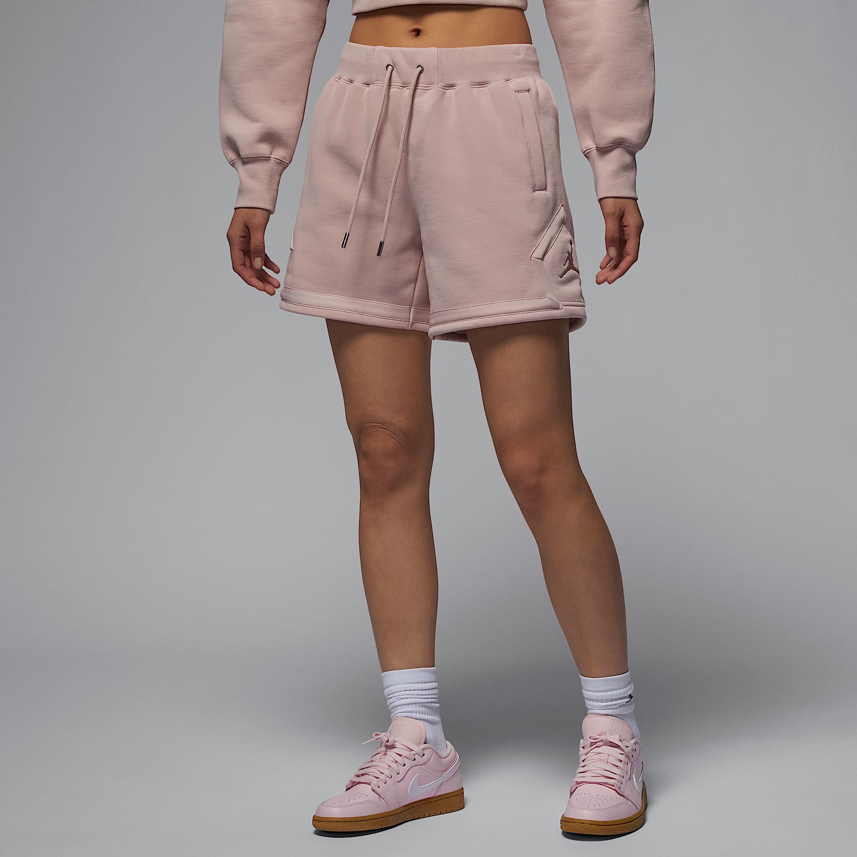 กางเกงขาสั้น Diamond ผู้หญิง Jordan Flight Fleece