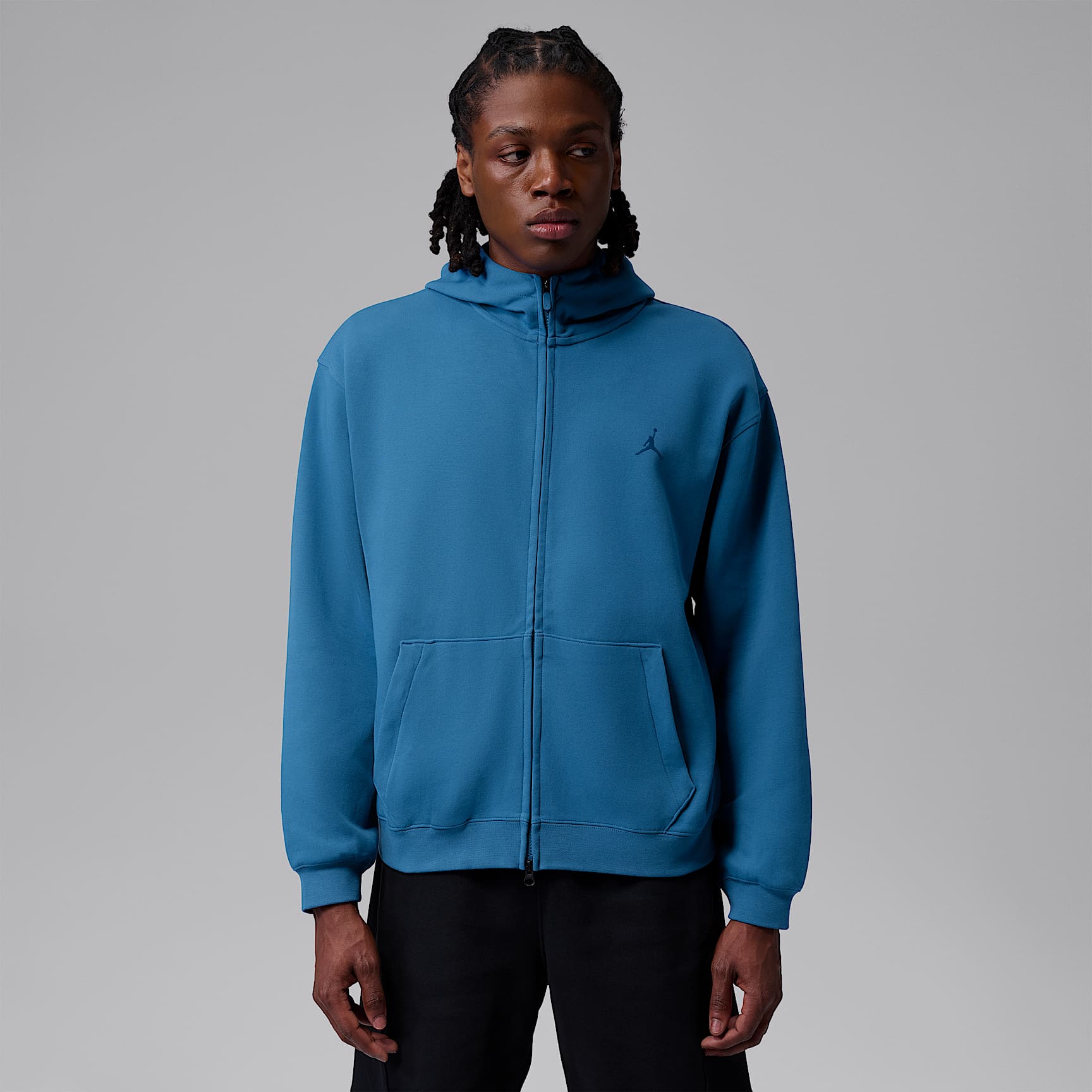 Jordan Sport Hoop Fleece Men's Dri-FIT Full-Zip Hoodie