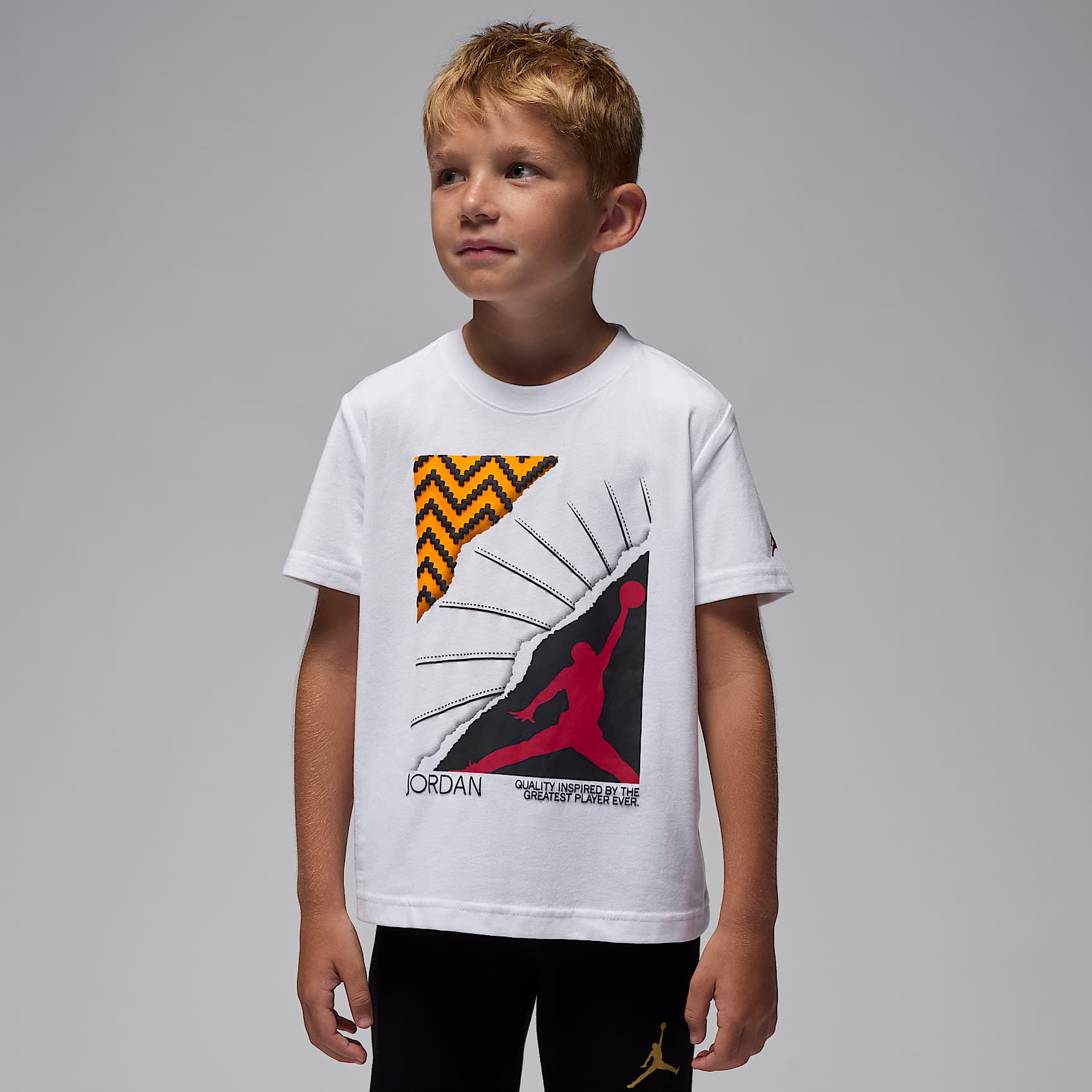 Playera '24 Retro Taxi para niños talla pequeña Jordan