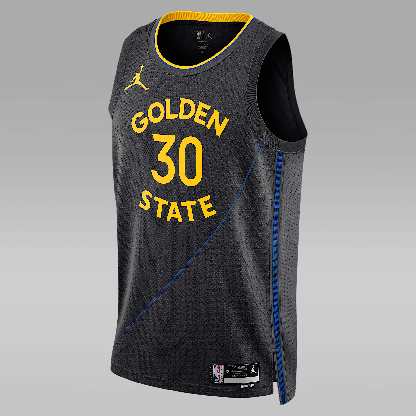 Stephen Curry Golden State Warriors 2024/25 City Statement Edition Jordan Dri-FIT NBA Swingman Trikot (Herren)