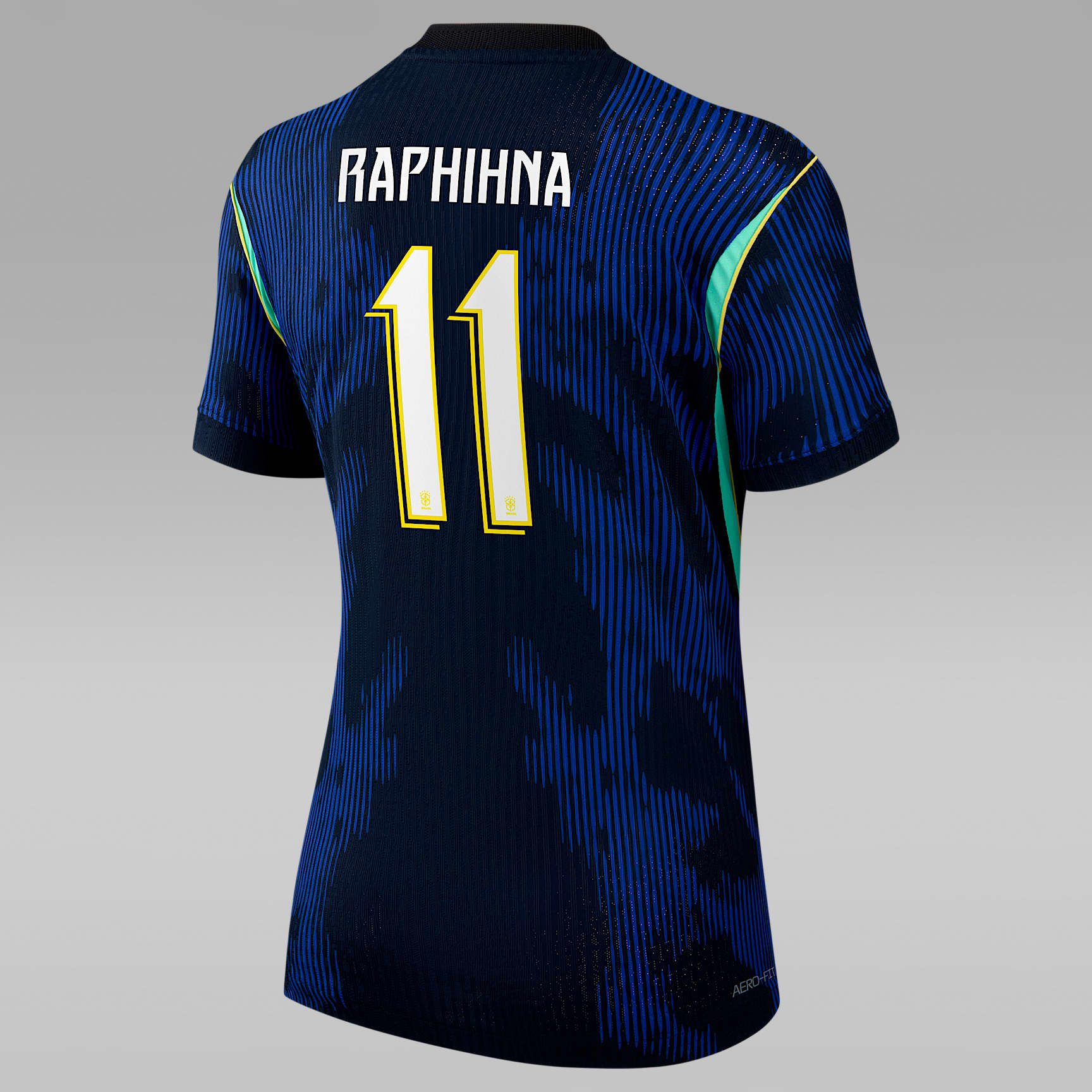 Raphinha Brazil National Team 2026 Match Away Women's Nike Dri-FIT ADV Soccer Jersey