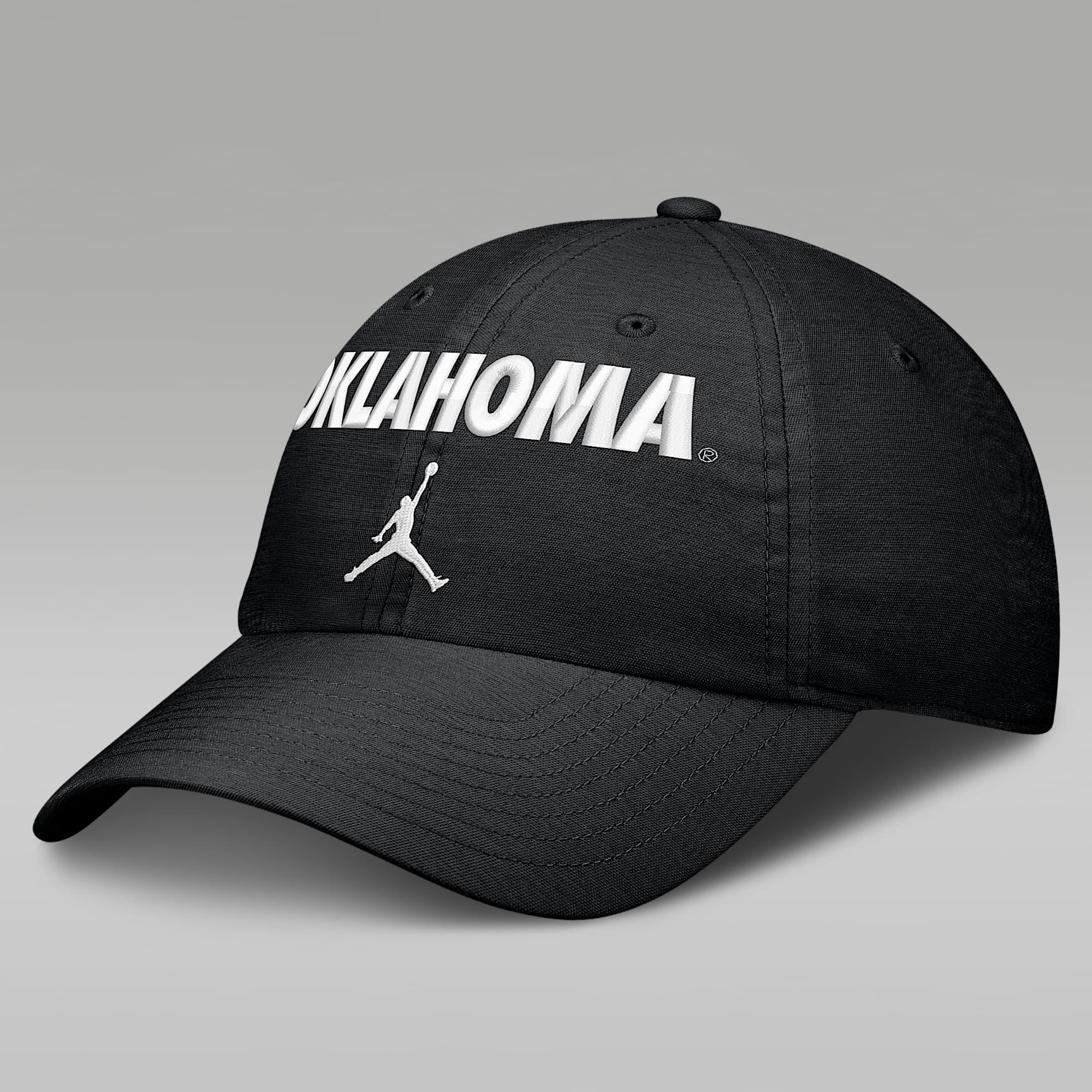 Oklahoma Sideline Club Practice Men's Jordan Brand College Adjustable Hat