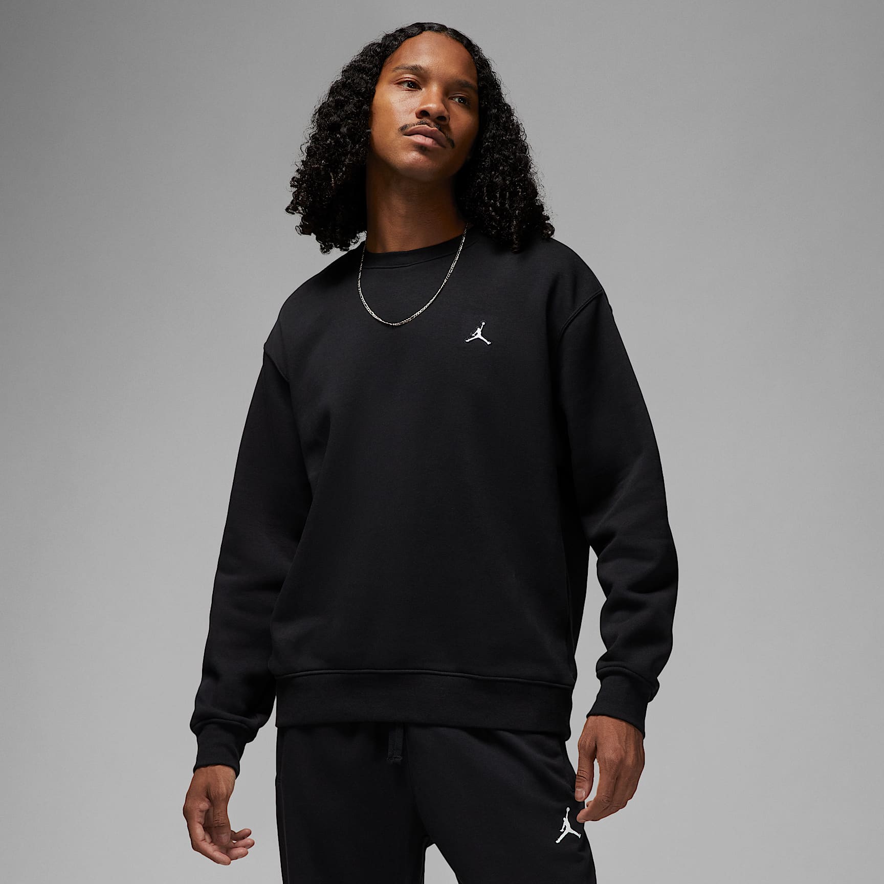 Jordan Brooklyn Fleece Men's Crew-Neck Sweatshirt