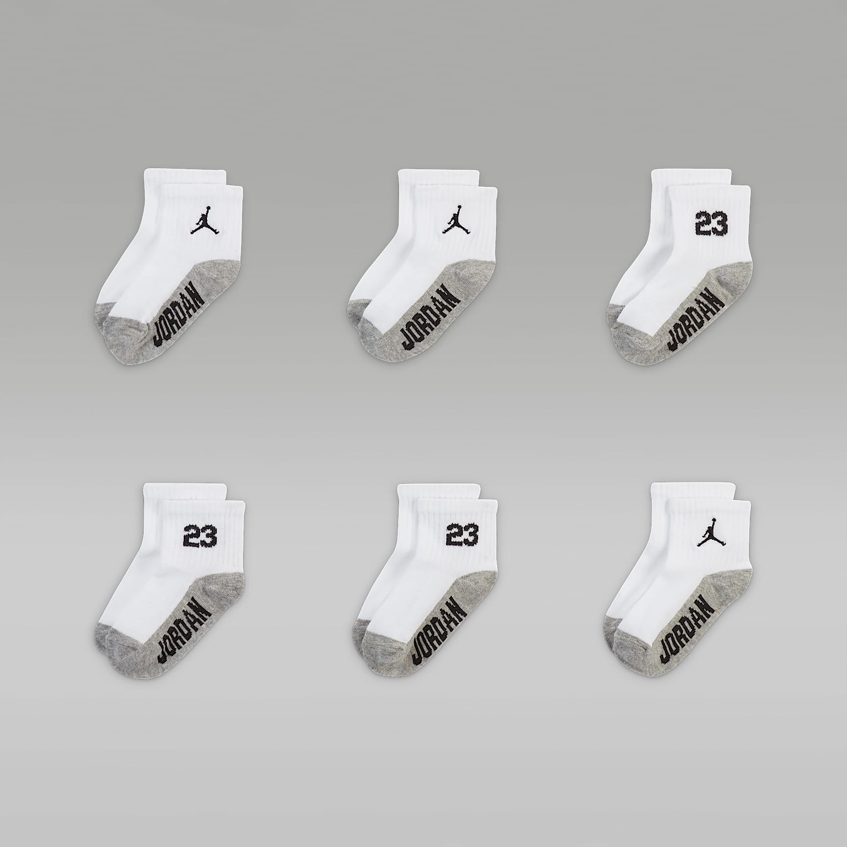 Calcetines para bebé Jordan (6 pares)