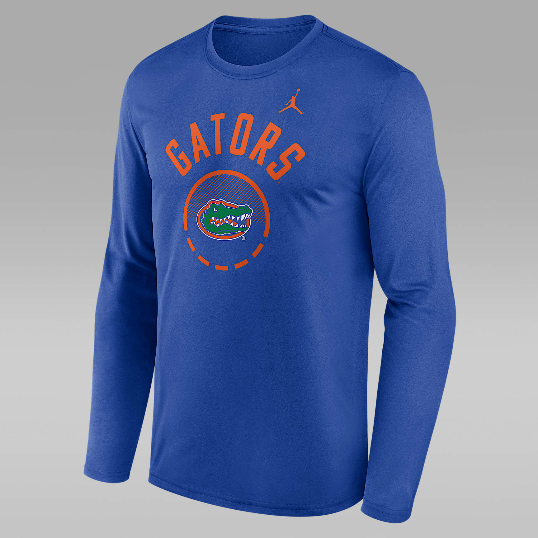 Playera de manga larga universitaria marca Jordan Dri-FIT para hombre Florida Courtside