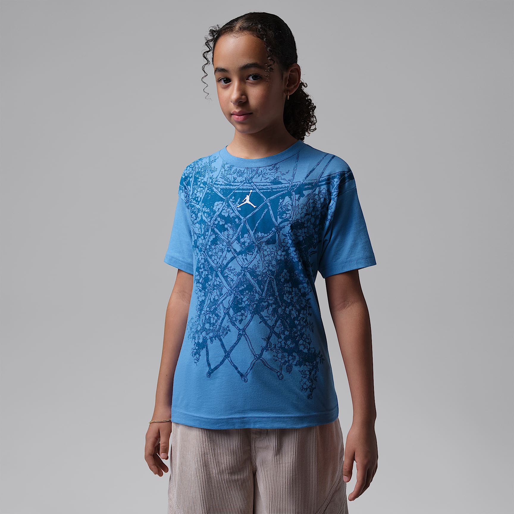 Jordan Big Kids' Net Bouquet T-Shirt