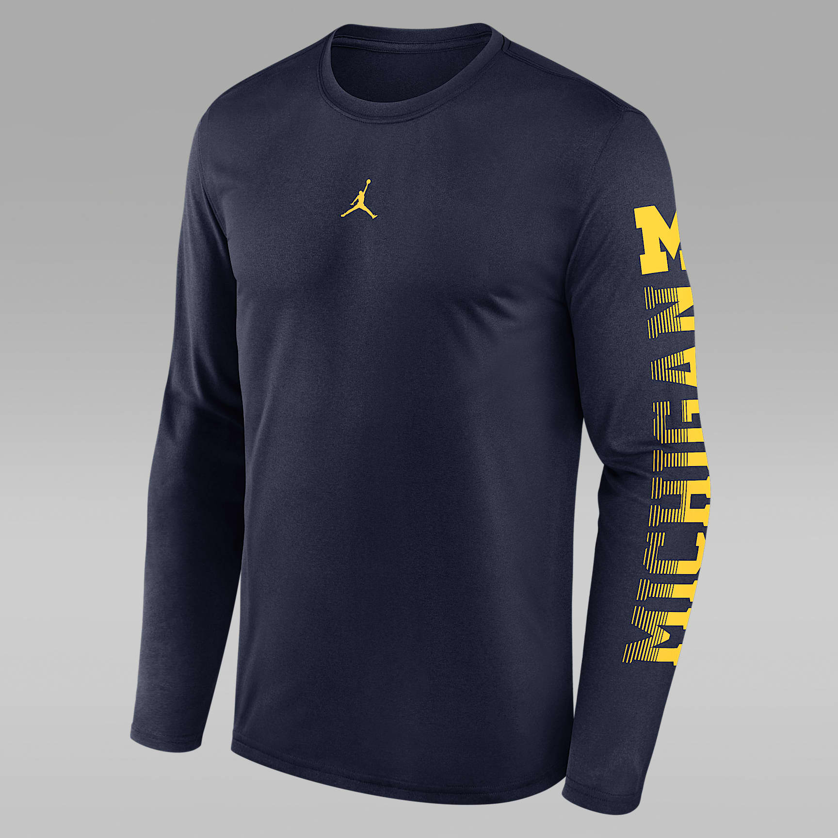 Michigan Primetime Legend Men's Jordan Brand Dri-FIT College Long-Sleeve T-Shirt