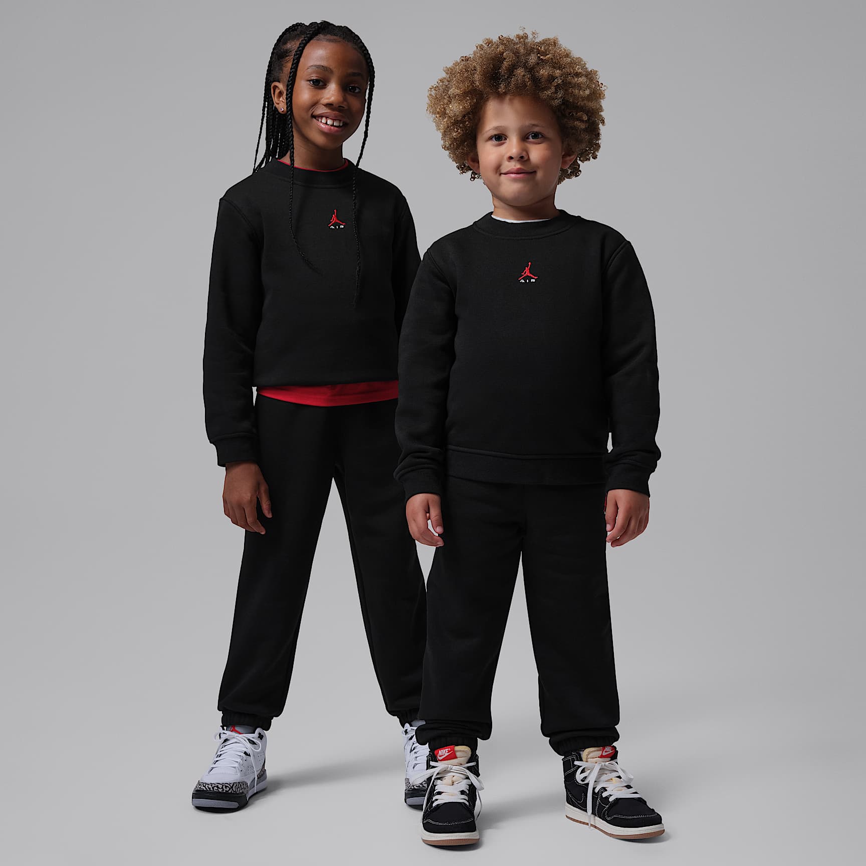 Jordan Brooklyn Fleece Younger Kids' 2-Piece Crew Set