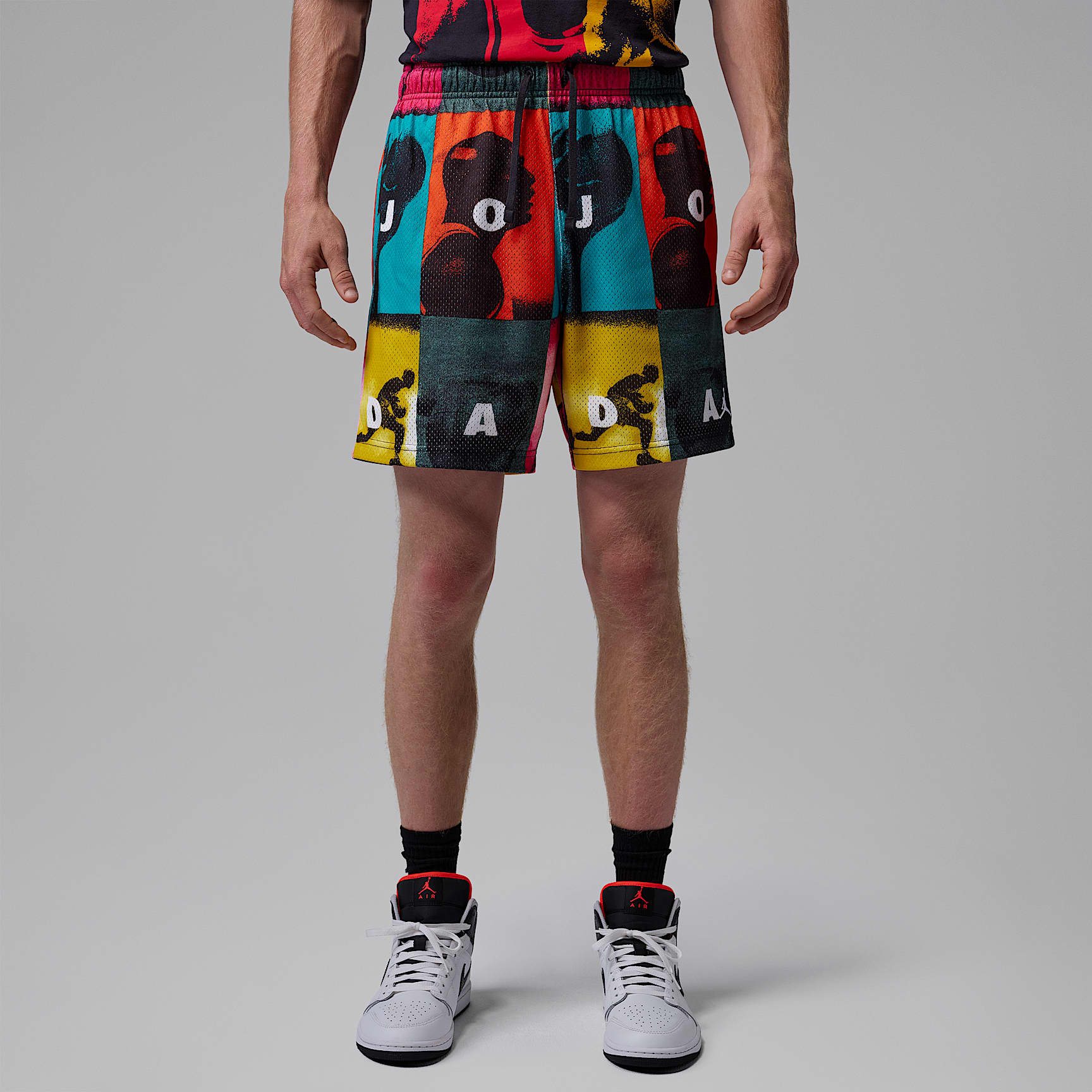 조던 브루클린 남성 메쉬 쇼츠