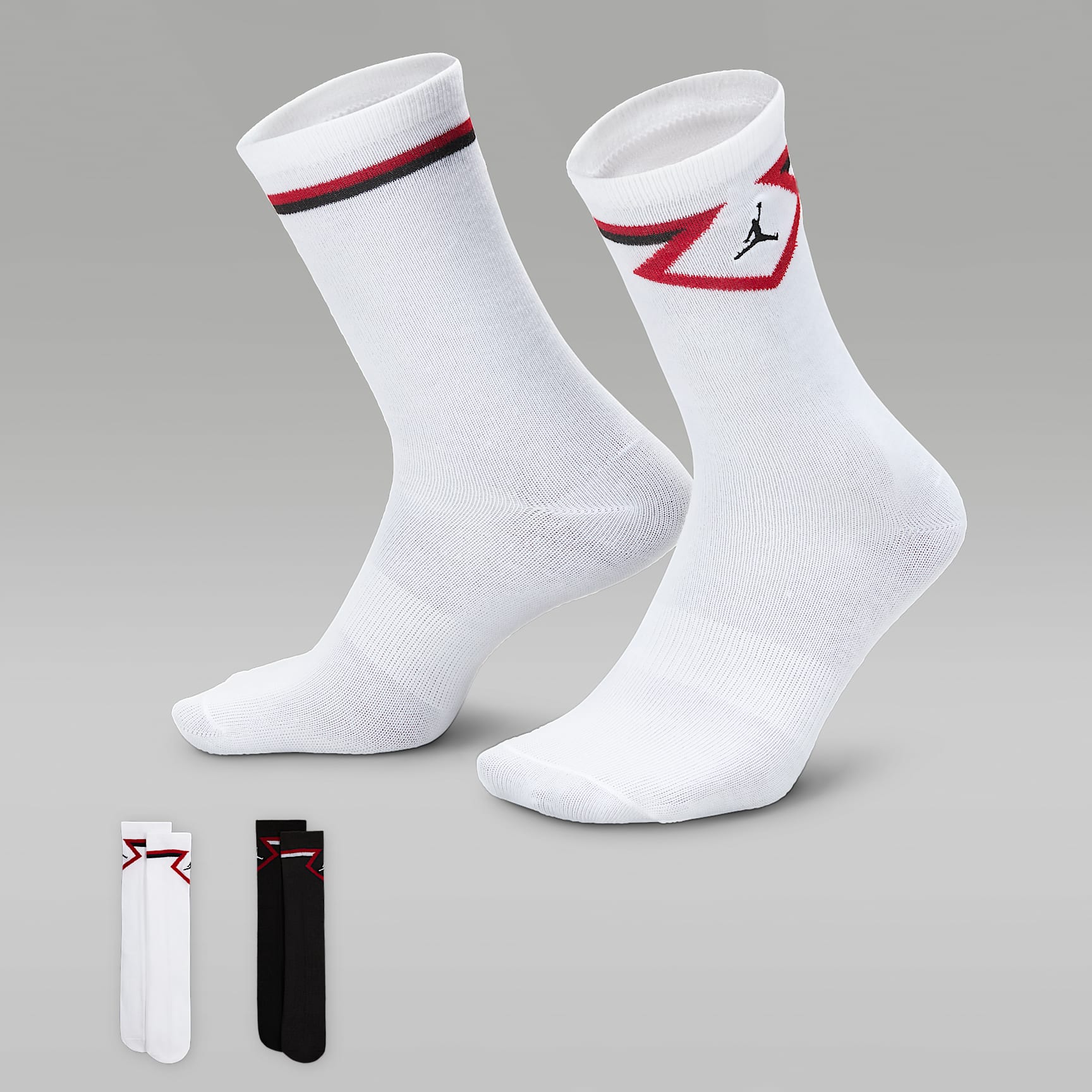 Calcetas Diamond High para niños talla grande Jordan (2 pares)