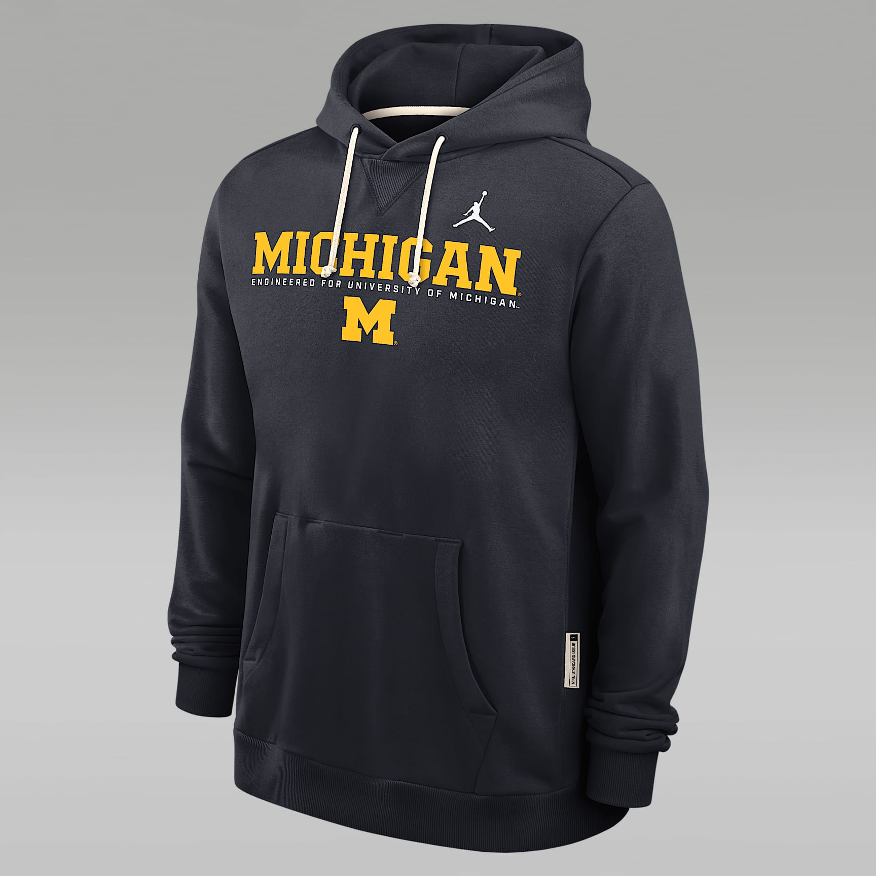 Michigan Sideline Men's Jordan Brand Dri-FIT College Pullover Hoodie