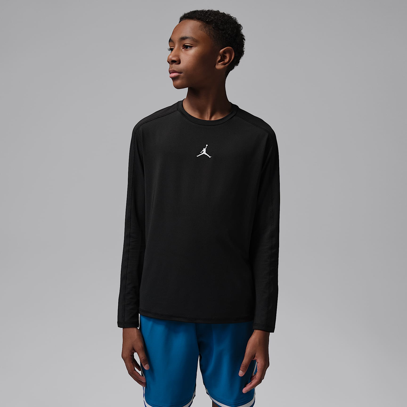 Jordan Big Kids' Dri-FIT Base Layer Top