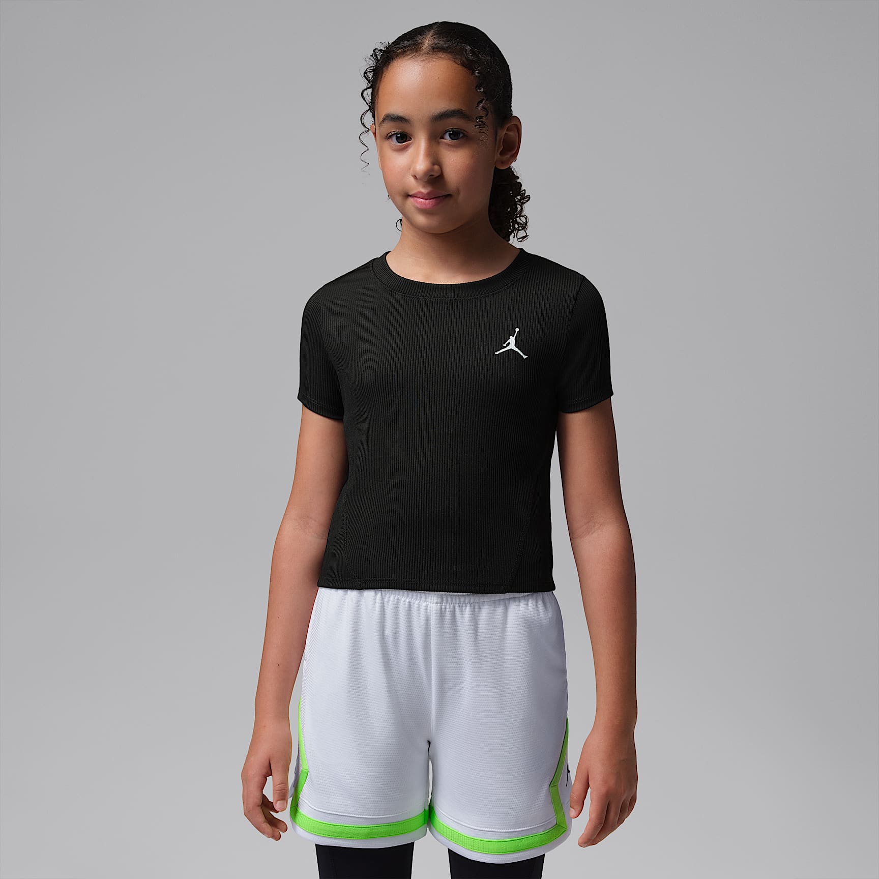 Jordan Jumpman Sport Big Kids' Ribbed Top