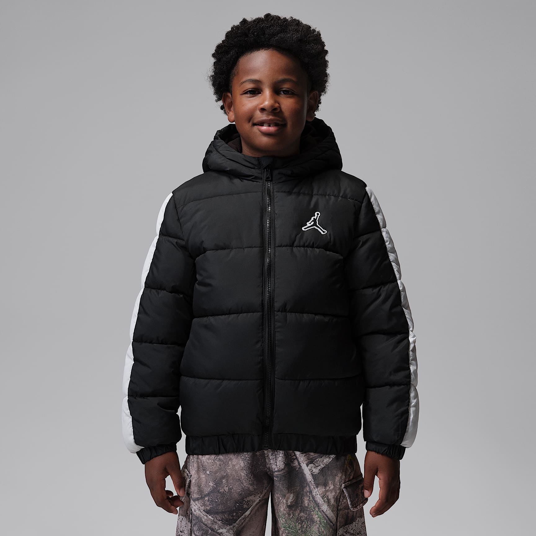 Jordan Big Kids' Colorblock Puffer Jacket