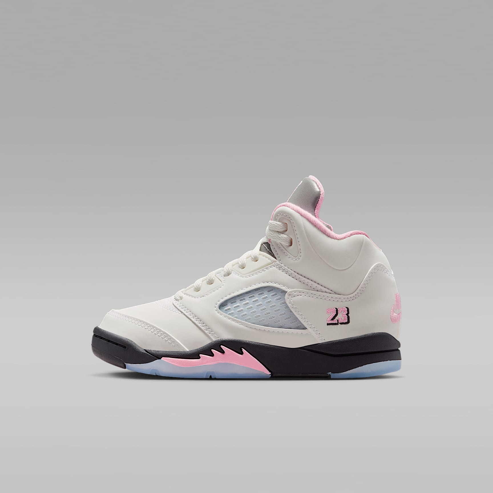 조던 5 레트로 '미디엄 소프트 핑크' 리틀키즈 신발