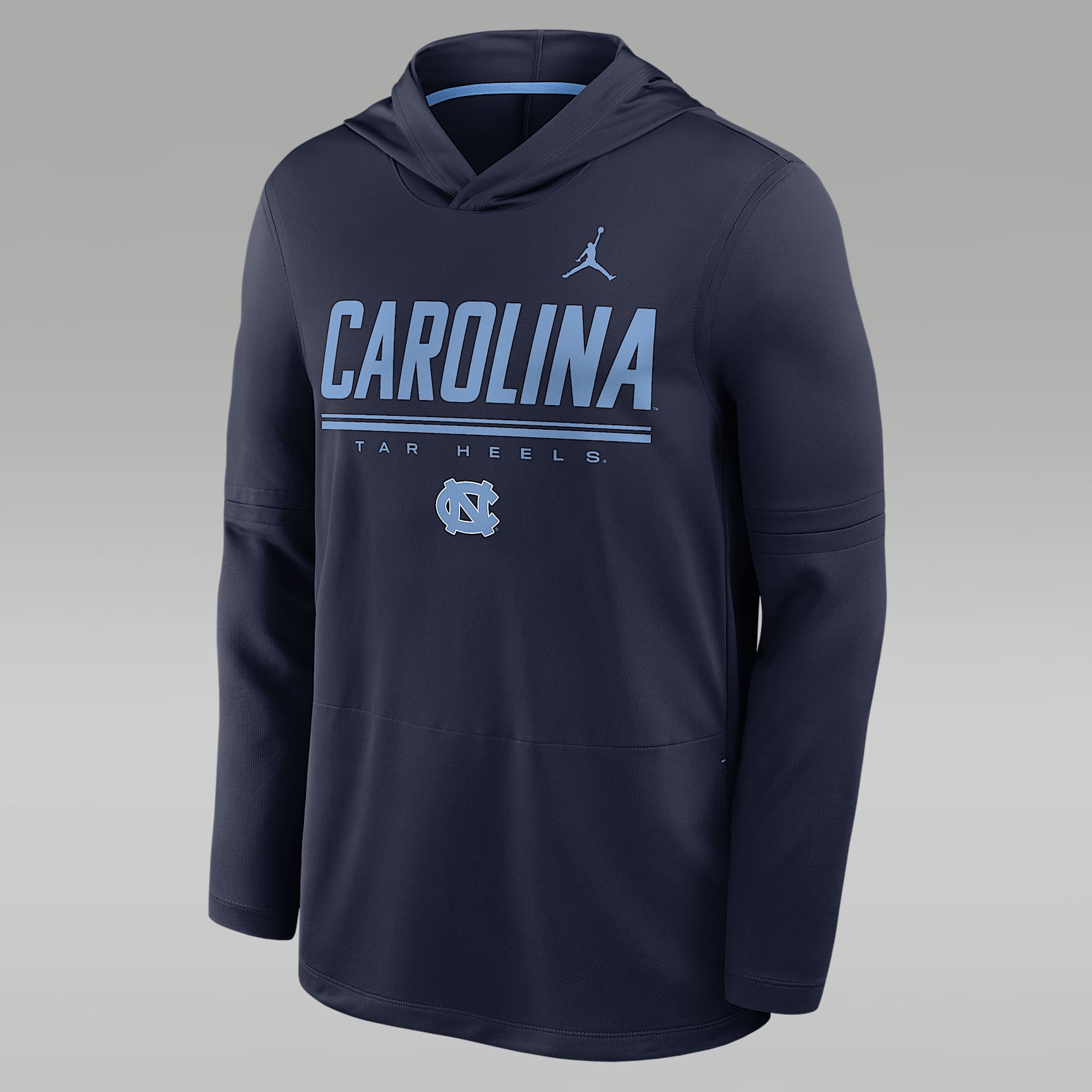 North Carolina Sideline Men's Jordan Brand Dri-FIT College Long-Sleeve Hooded Top