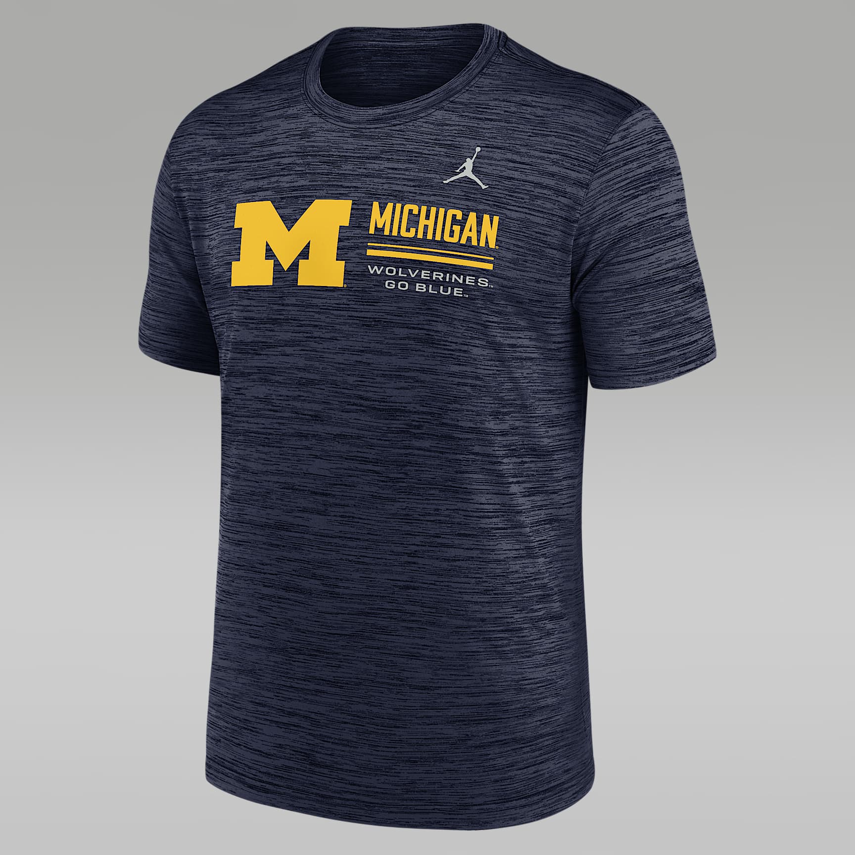 Michigan Sideline Velocity Men's Jordan Brand Dri-FIT College T-Shirt
