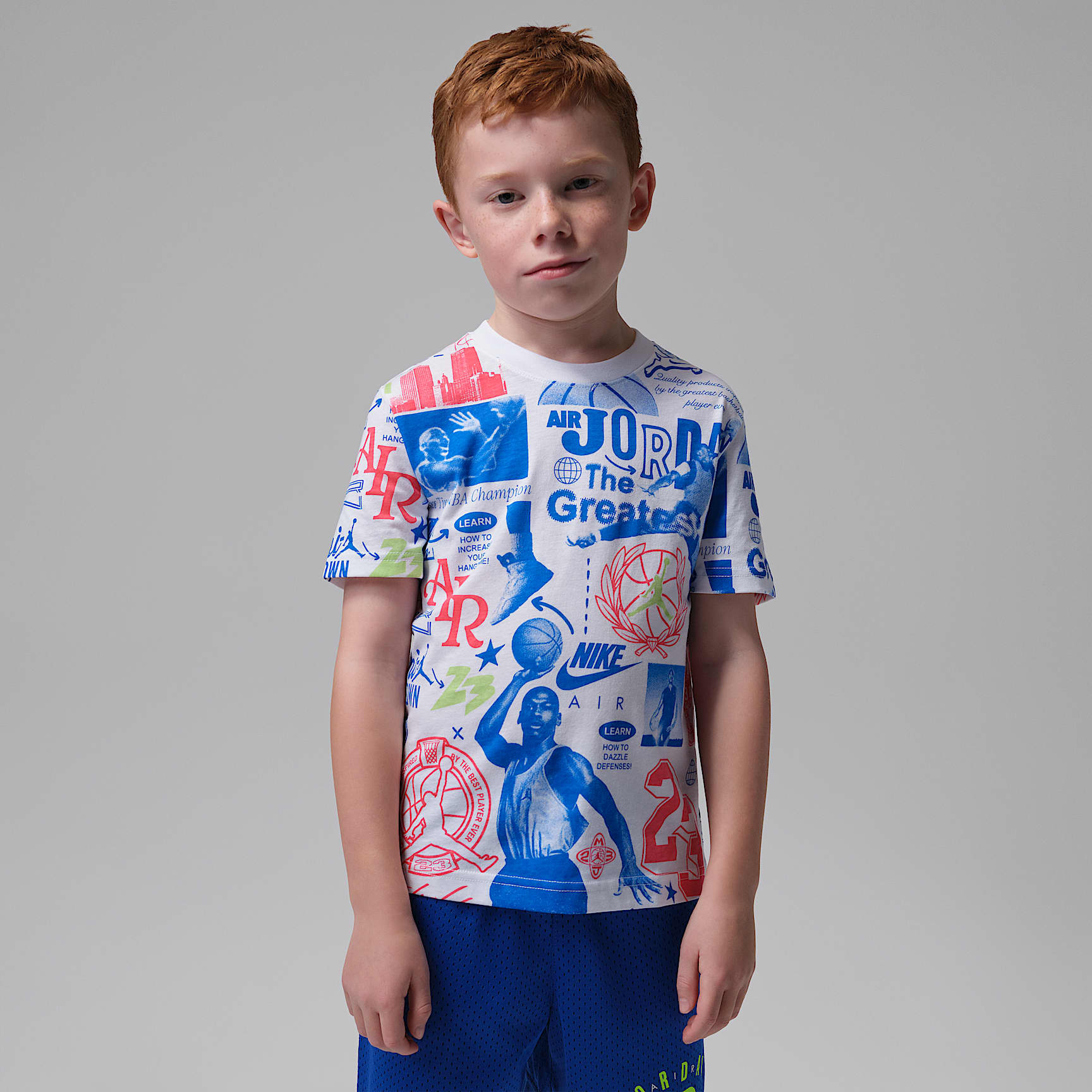 Jordan Little Kids' Billboard Printed T-Shirt