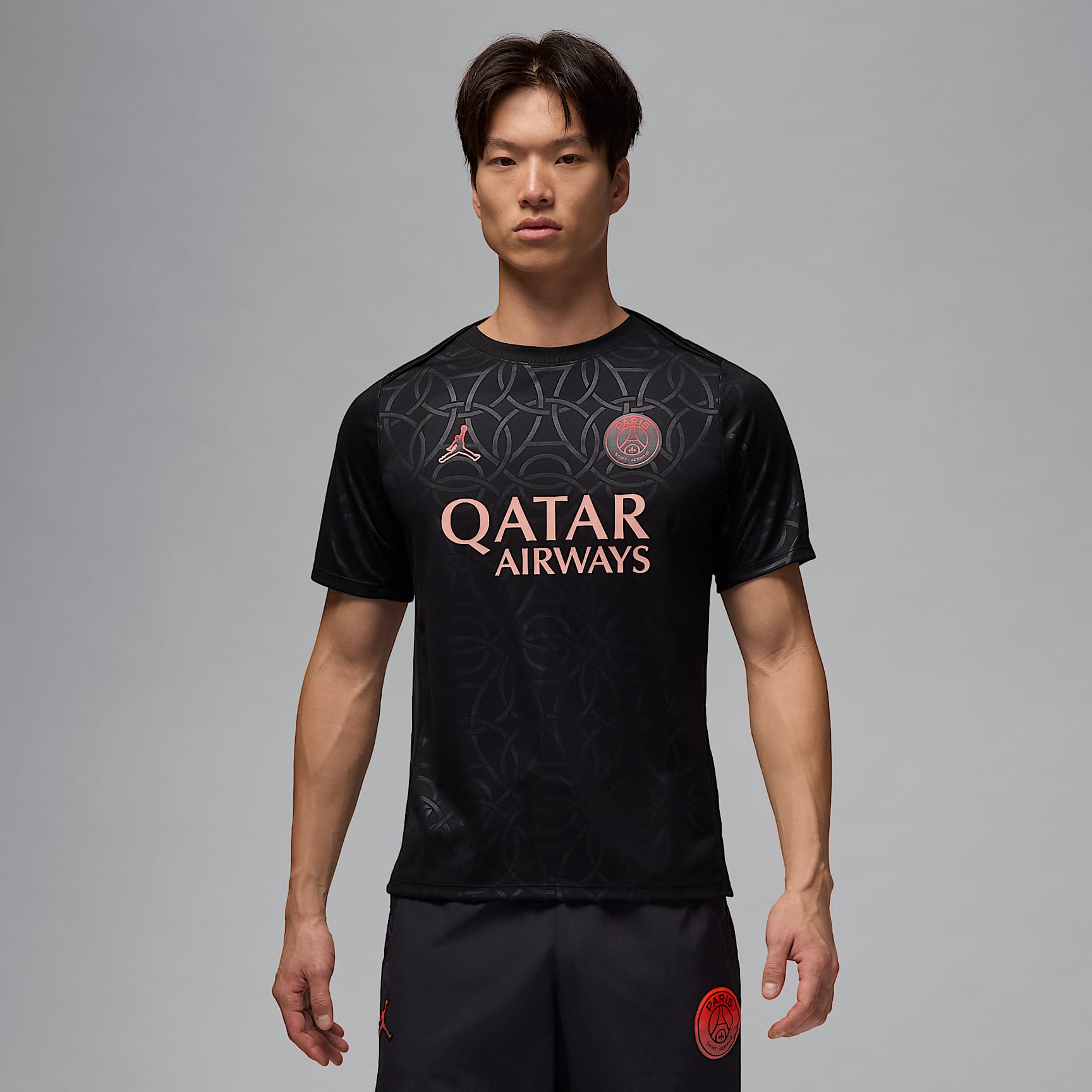 Paris Saint-Germain Academy Pro Third 男款 Jordan Dri-FIT 預賽足球上衣