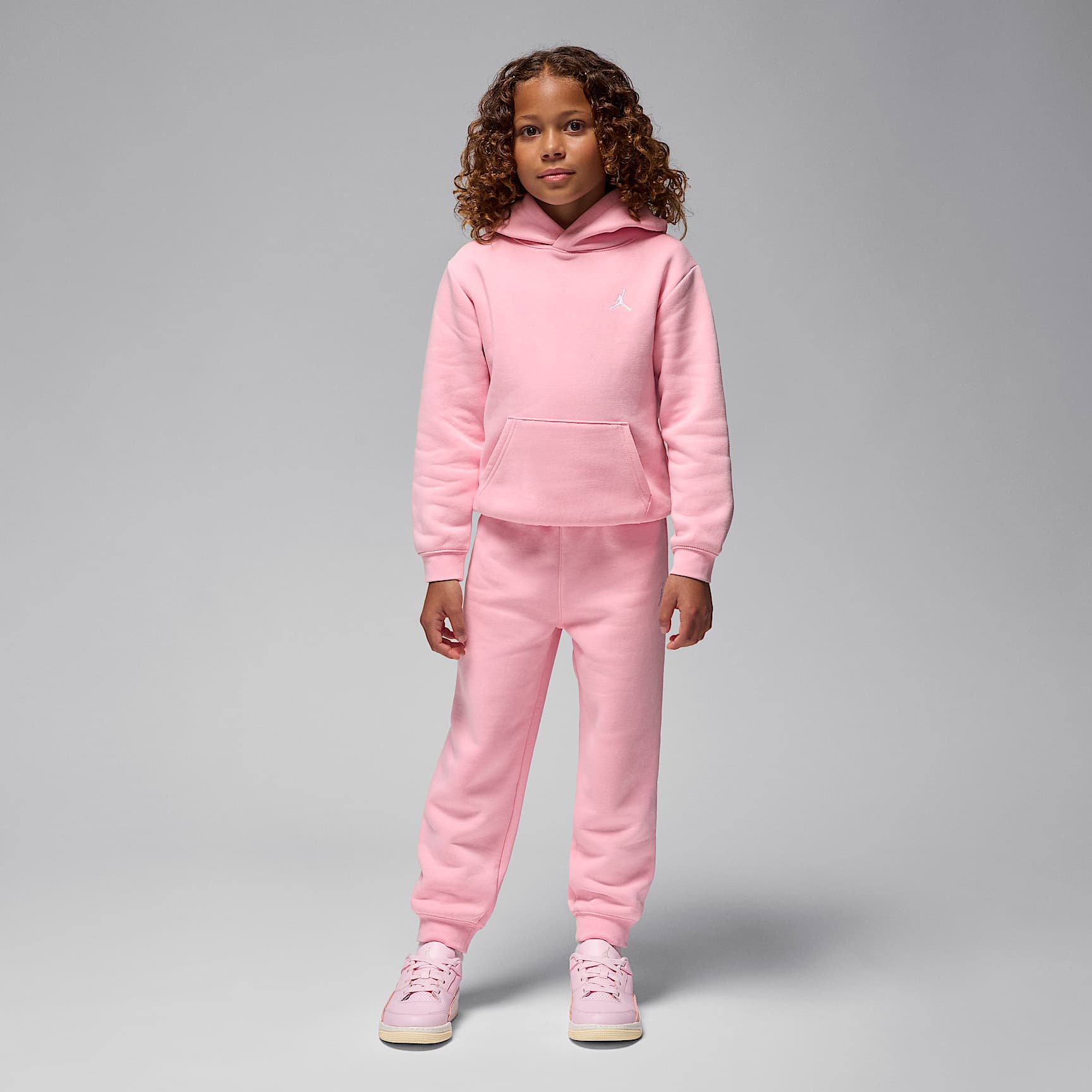 Jordan MJ Brooklyn Fleece tweedelige hoodieset voor kleuters