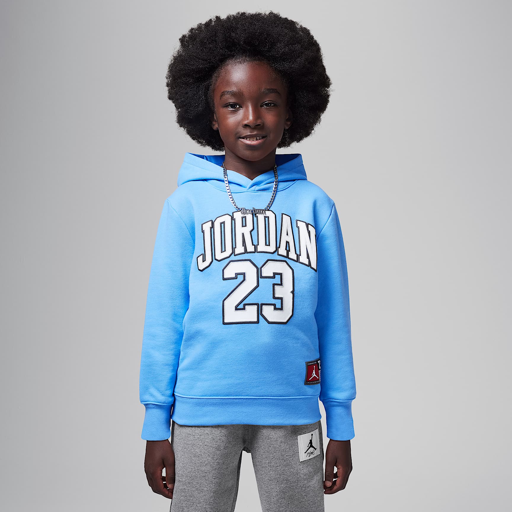 Sudadera con gorro para niños de preescolar Jordan Fleece Pullover Hoodie